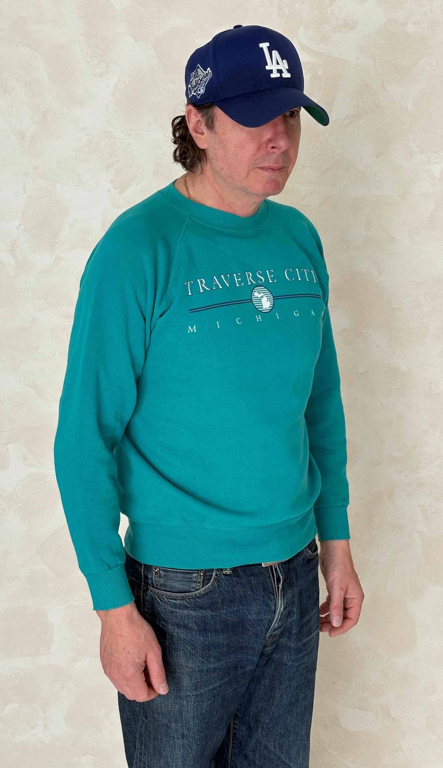 Size M Crew Neck 80s Made in USA By Hanes - USA Vintage Bcn