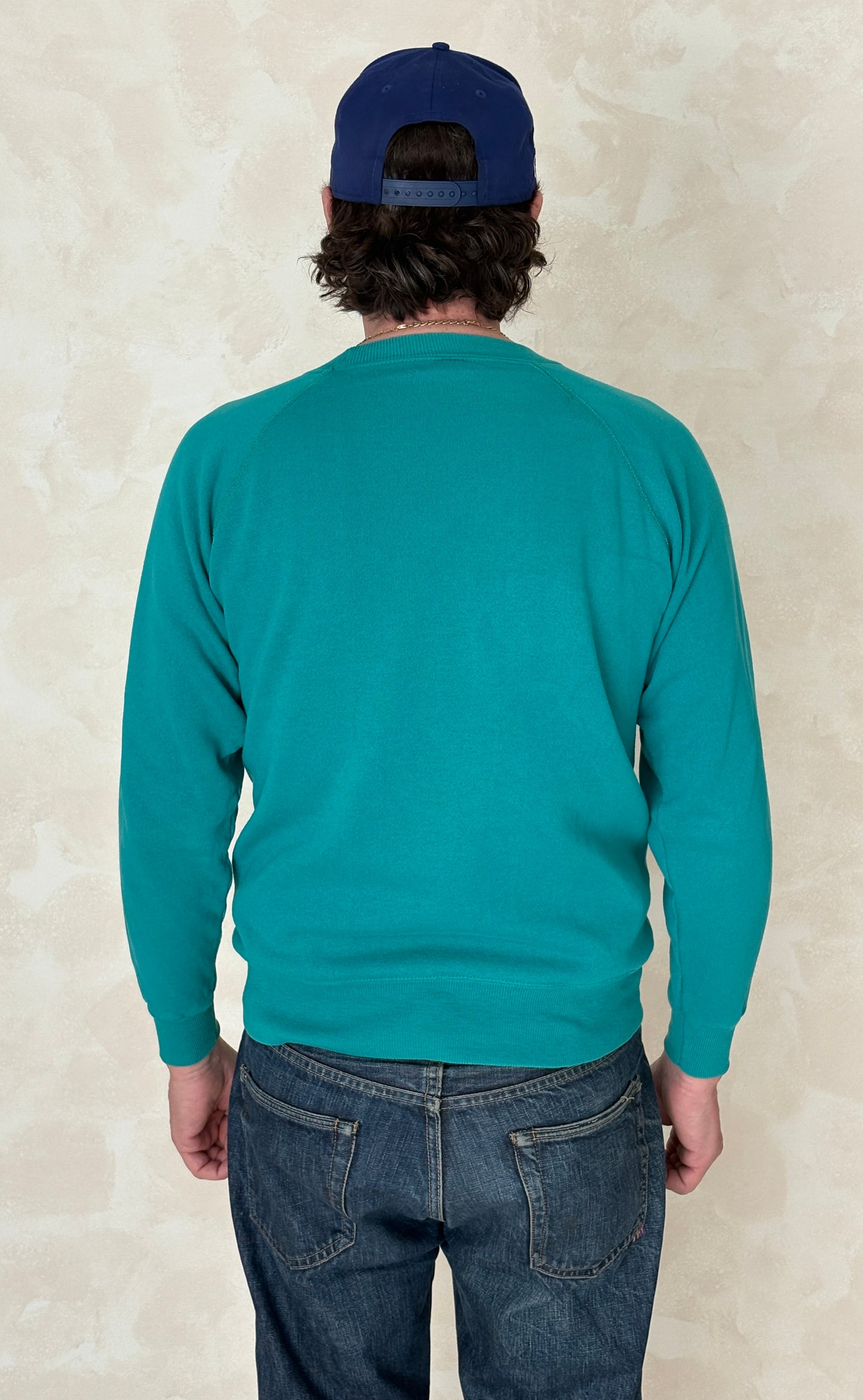 Size M Crew Neck 80s Made in USA By Hanes - USA Vintage Bcn