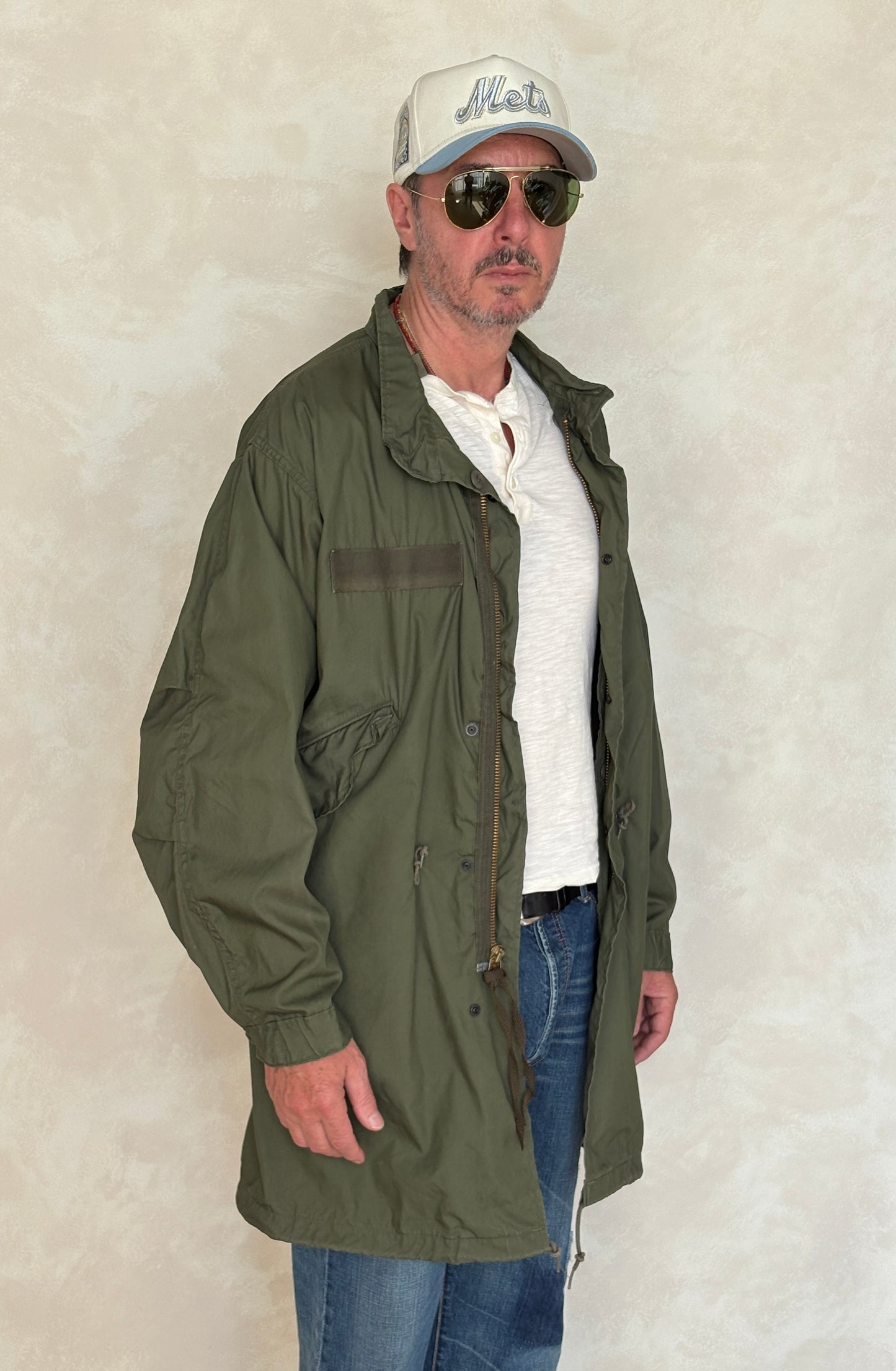 X Small . Authentic 1983 US Army M-65 fish tail parka – OG-107 – Vintage Military Issue - USA Vintage Bcn