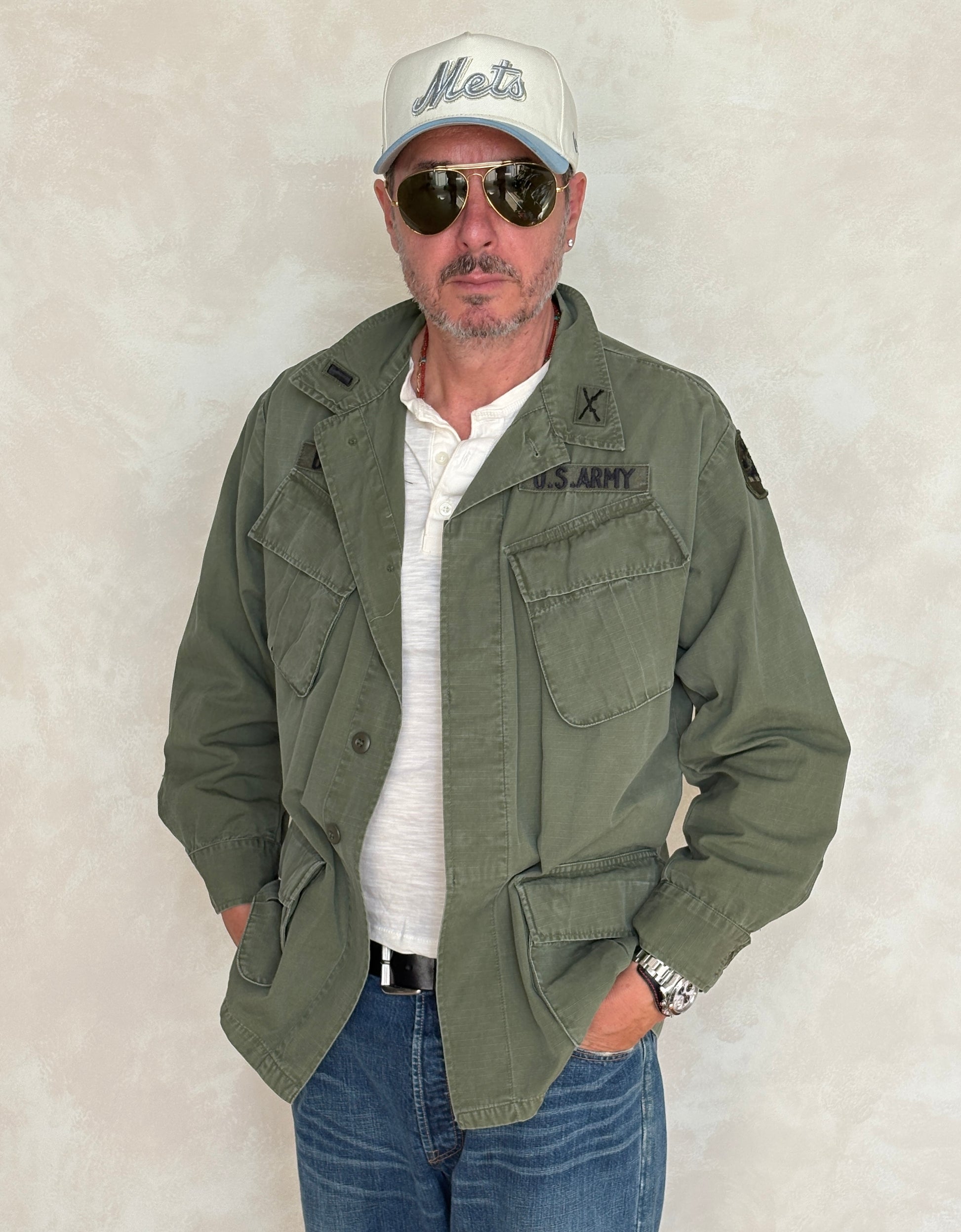 Medium Reg. Authentic 1968 US Army vintage Vietnam jungle jacket. - USA Vintage Bcn