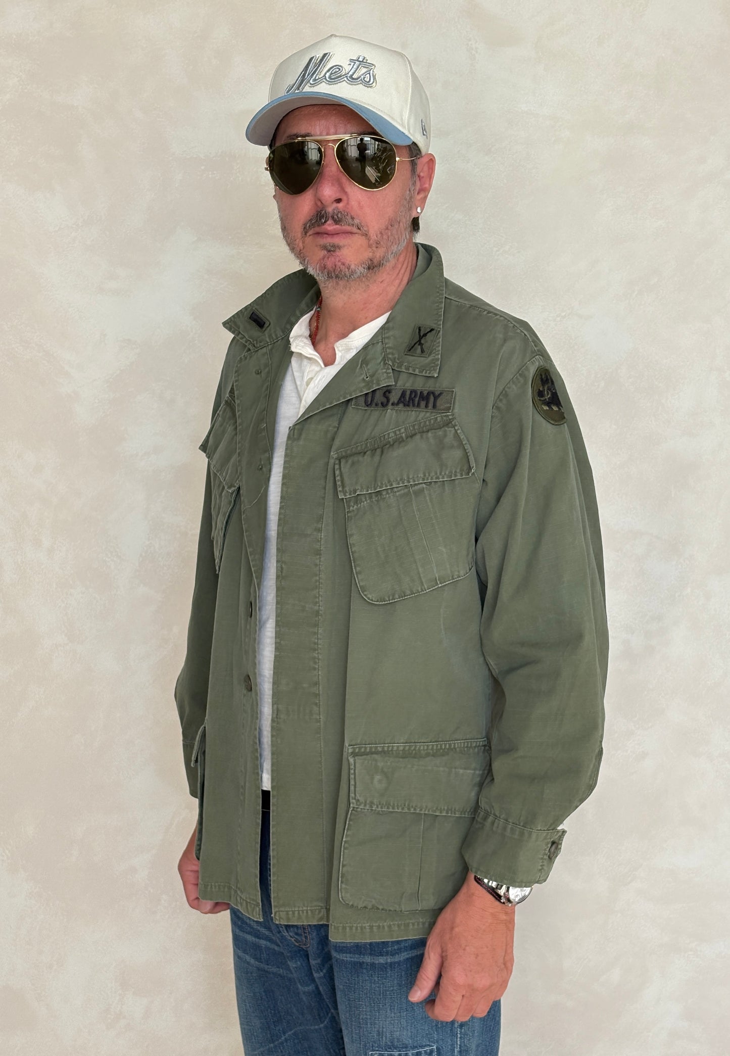 Medium Reg. Authentic 1968 US Army vintage Vietnam jungle jacket. - USA Vintage Bcn
