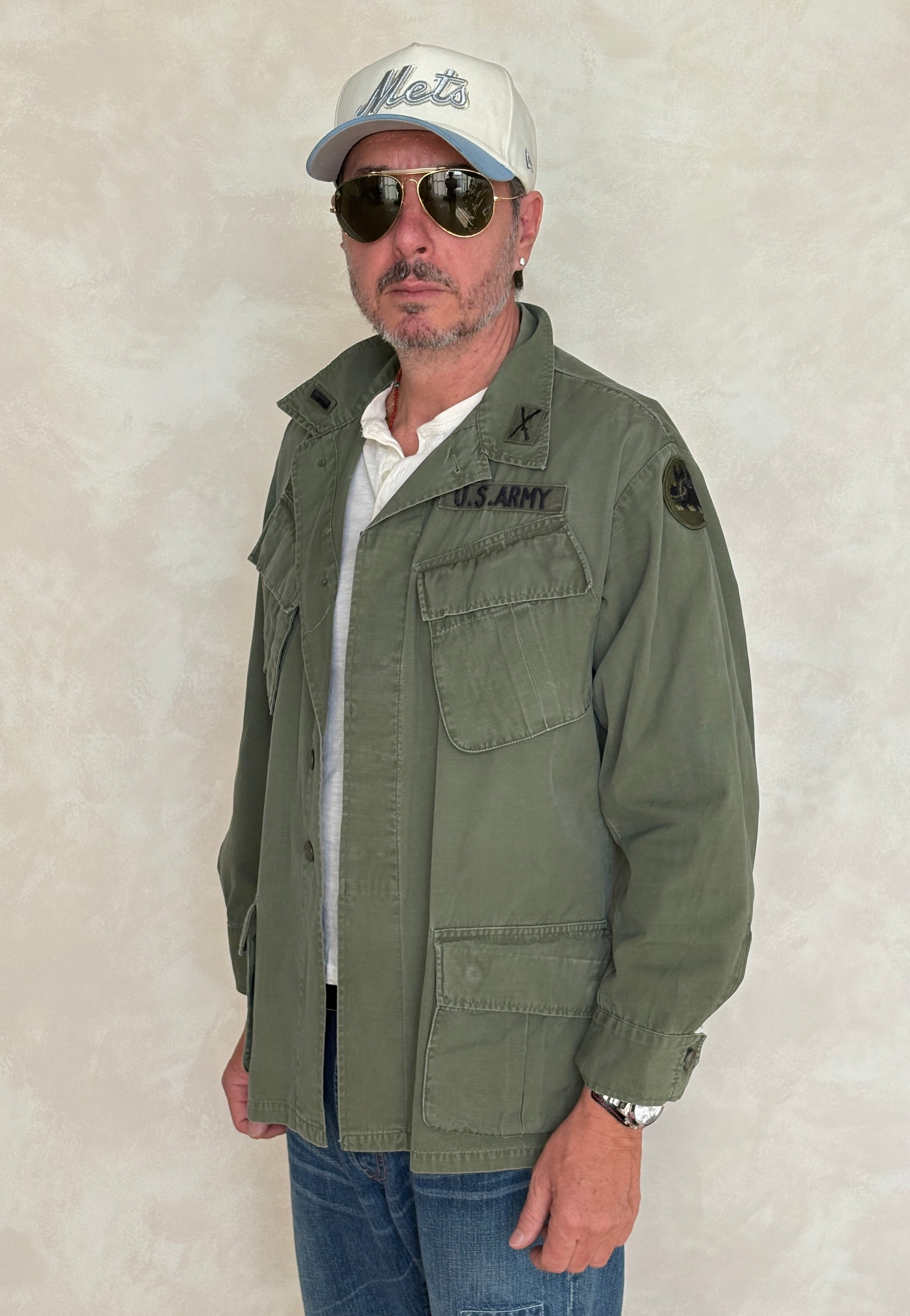 Medium Reg. Authentic 1968 US Army vintage Vietnam jungle jacket. - USA Vintage Bcn