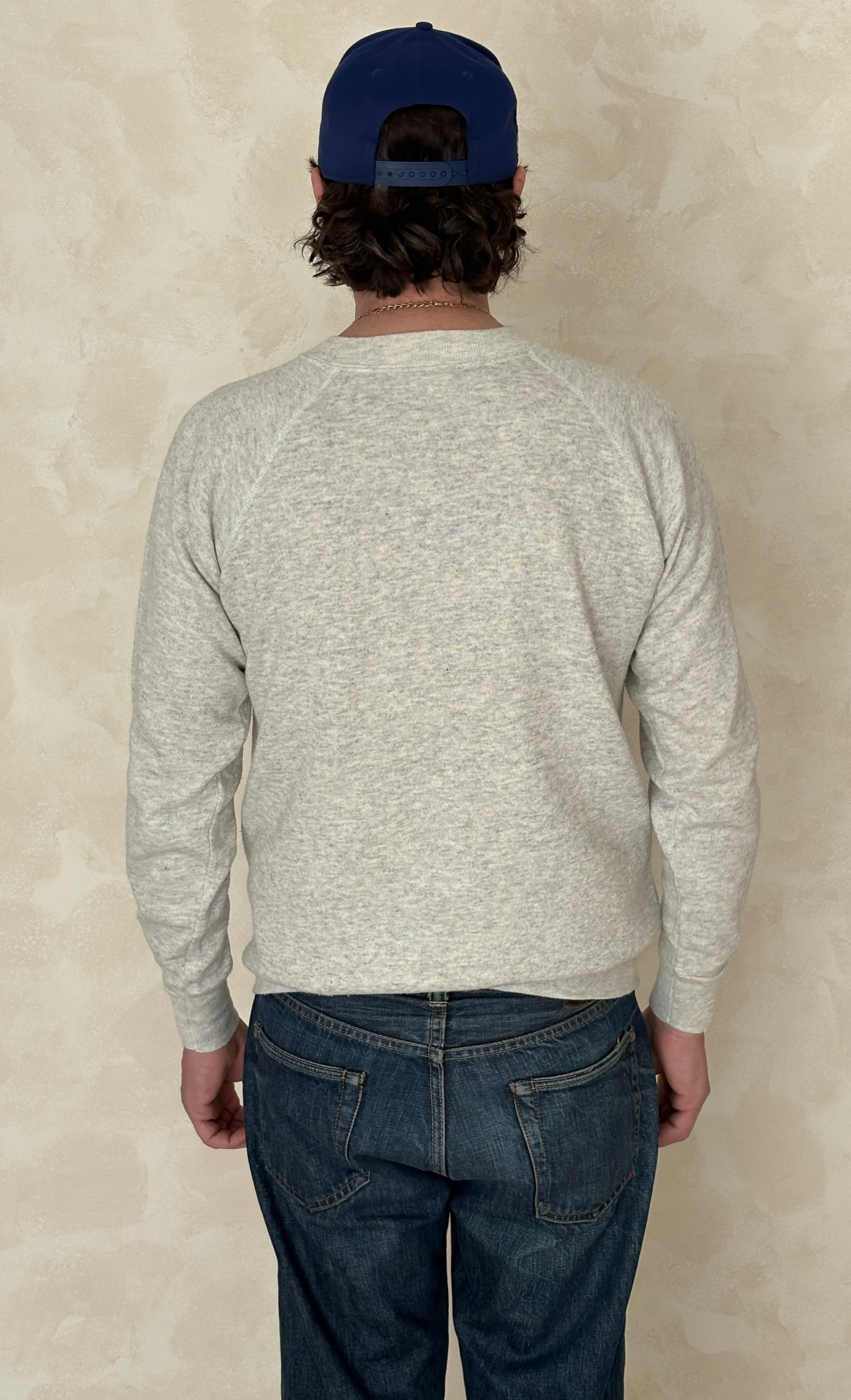 Size L 80s Crew Neck Harvard Ve Ri Tas - USA Vintage Bcn