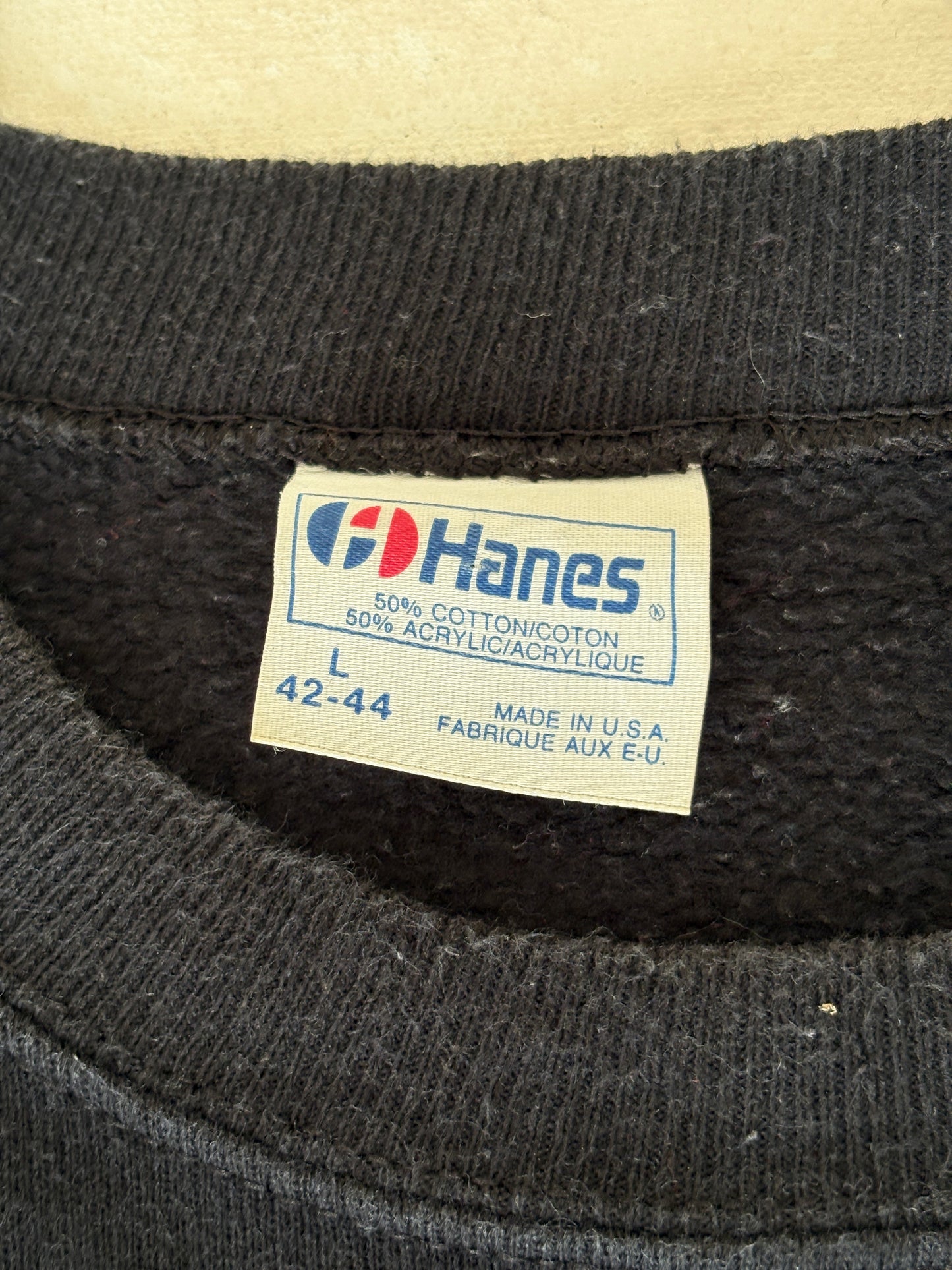 Size L Crew Neck Portland Trailblazers Made in USA By Hanes - USA Vintage Bcn