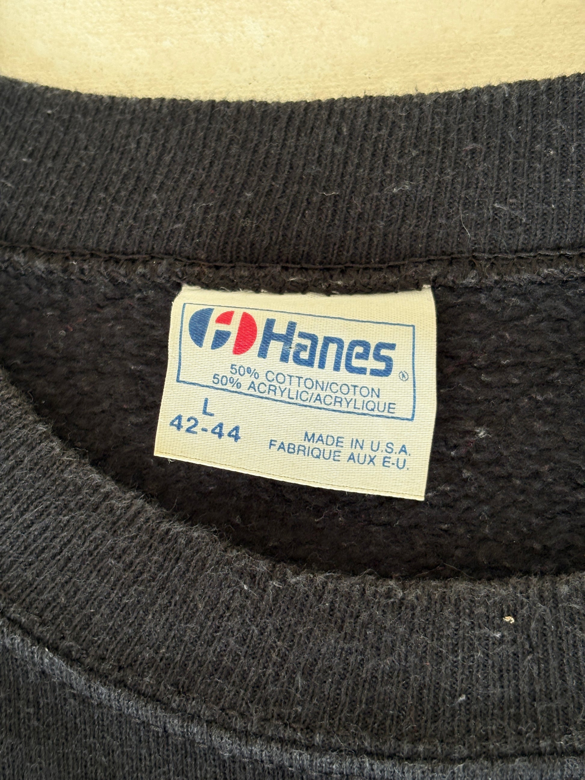 Size L Crew Neck Portland Trailblazers Made in USA By Hanes - USA Vintage Bcn