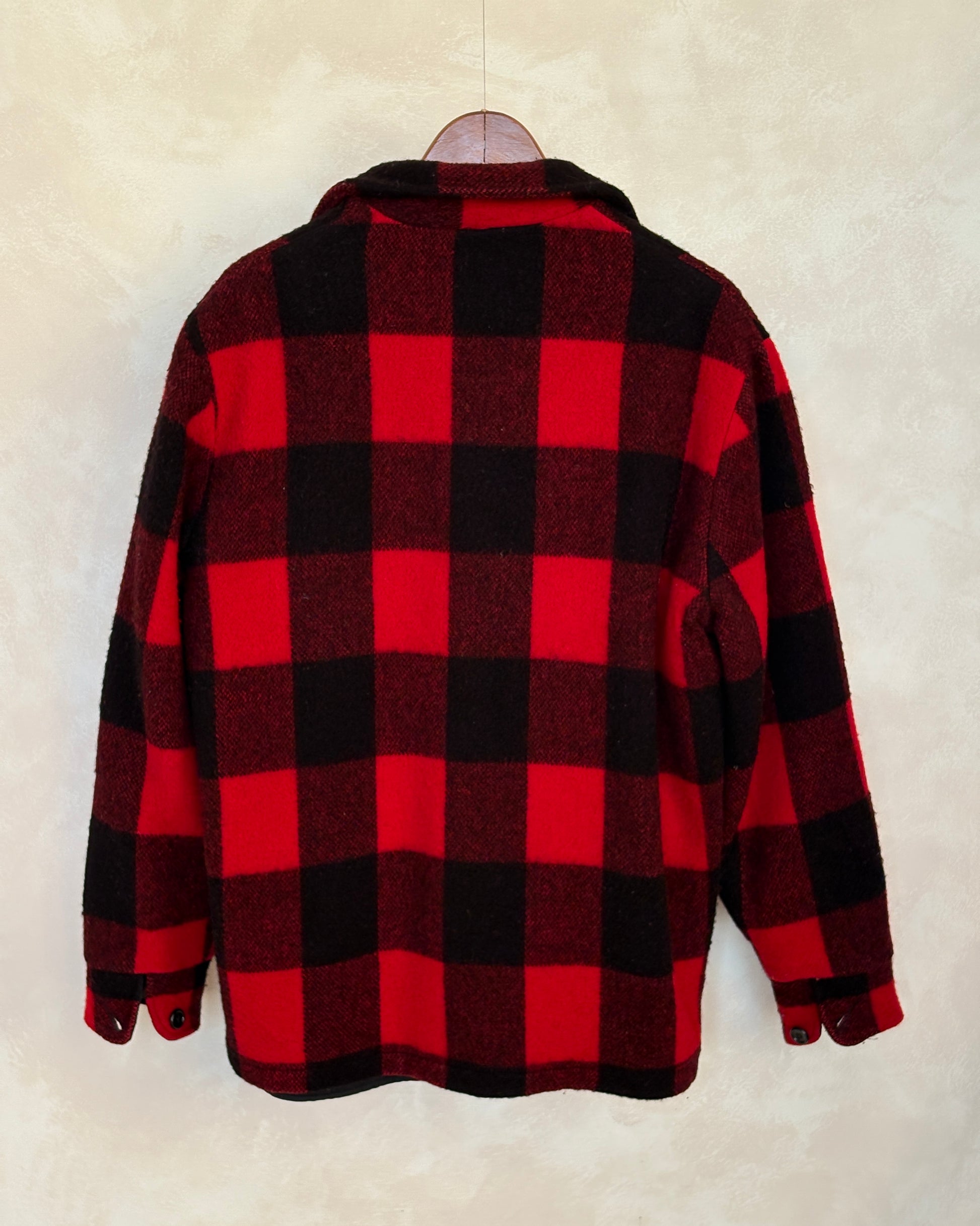 Large. Vintage Woolrich buffalo paid wool jacket - USA Vintage Bcn