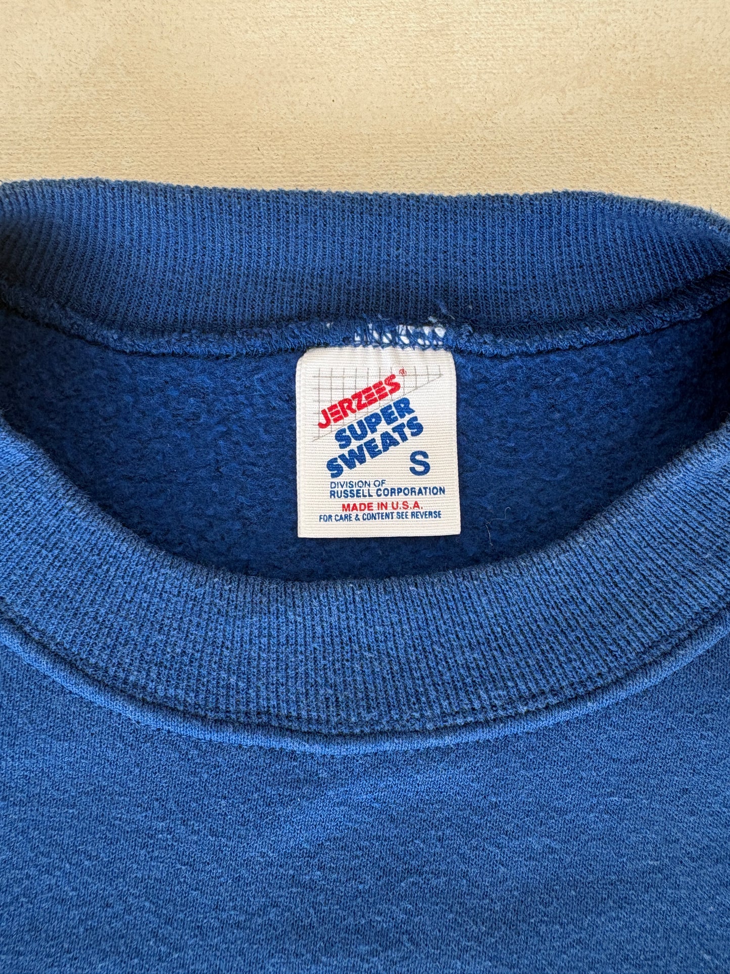 Size S Crew Neck Jaguars Made in USA By Jerzees - USA Vintage Bcn