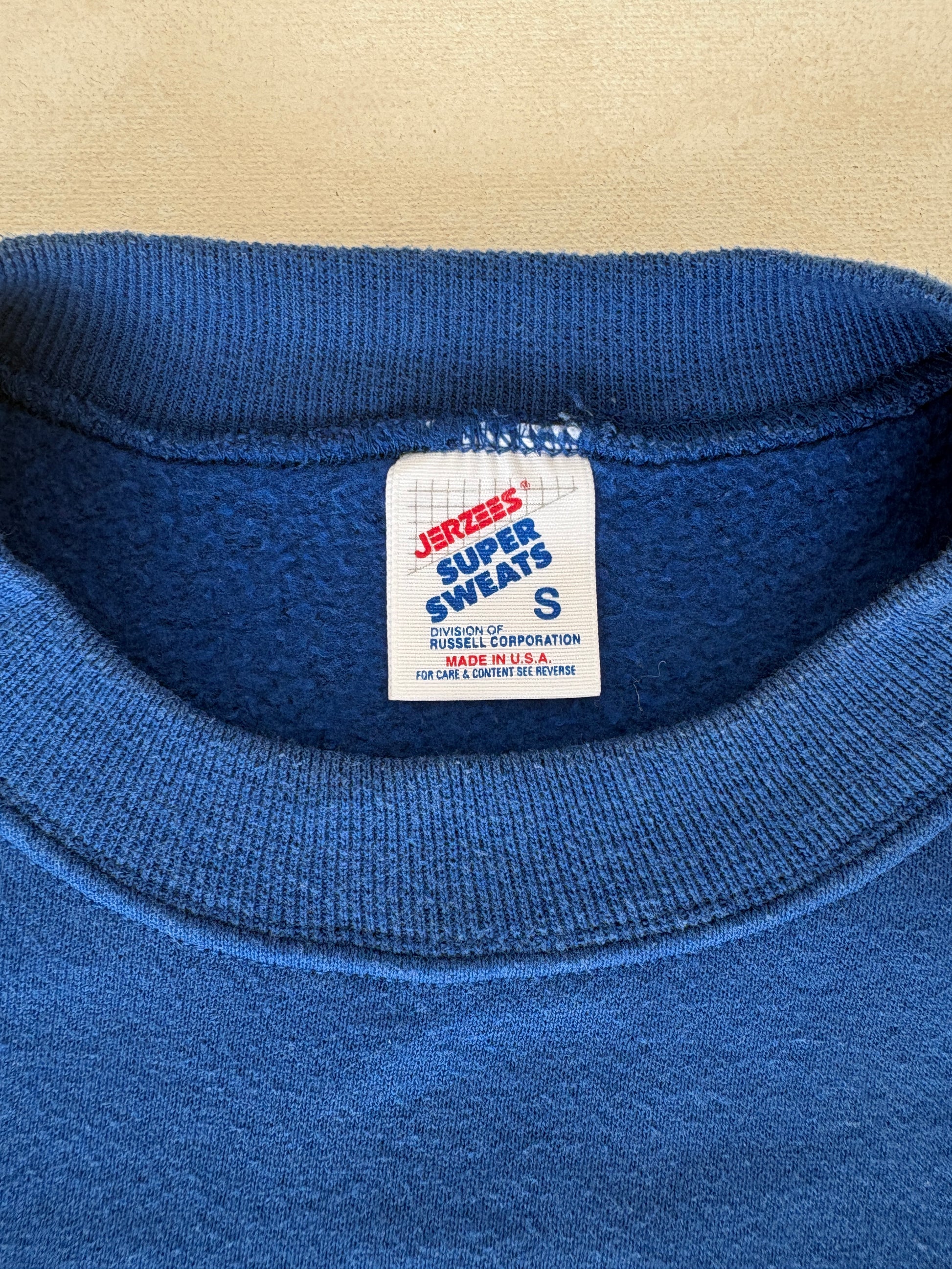 Size S Crew Neck Jaguars Made in USA By Jerzees - USA Vintage Bcn