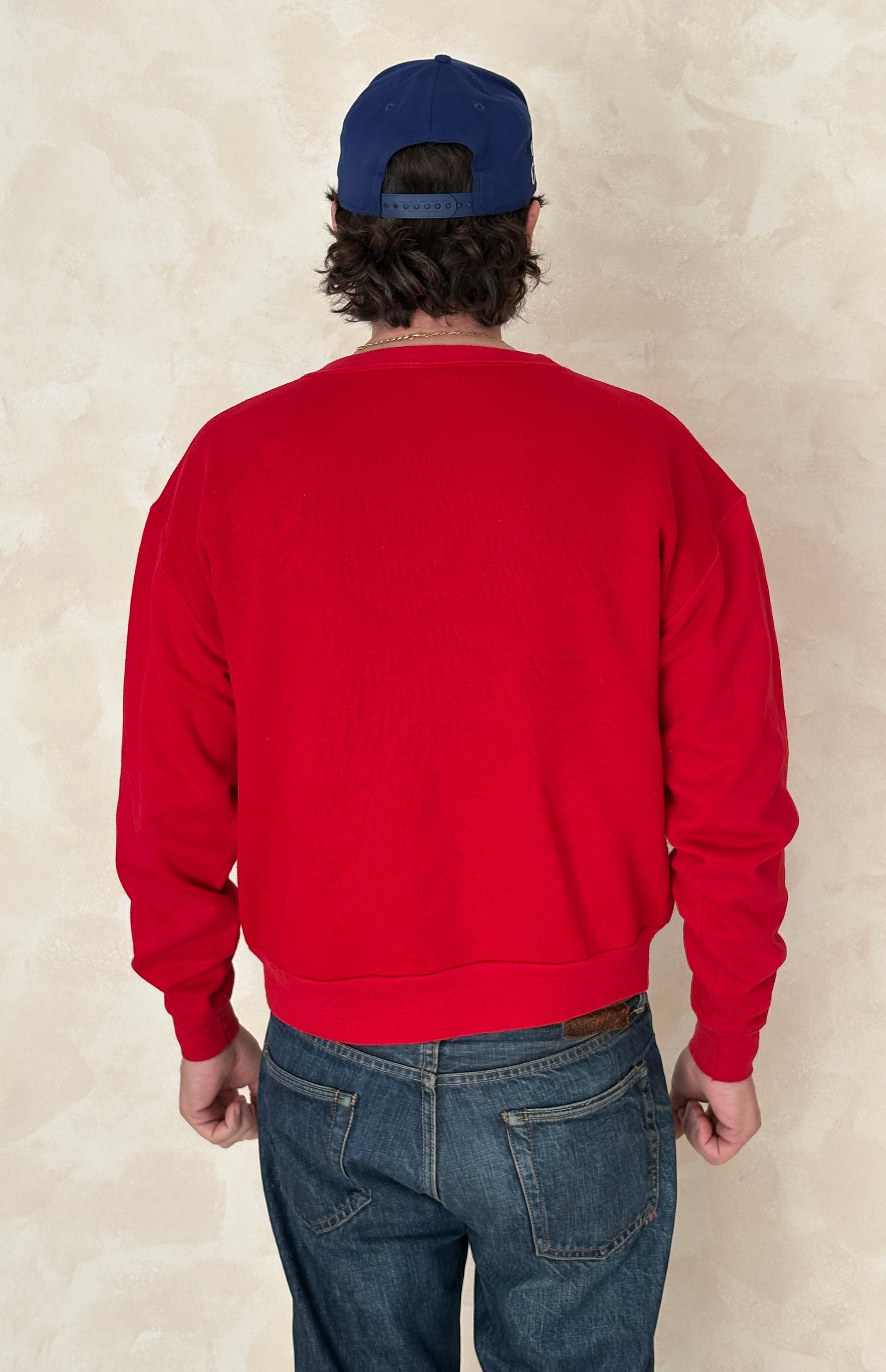 Size L Crew Neck Indiana University - USA Vintage Bcn
