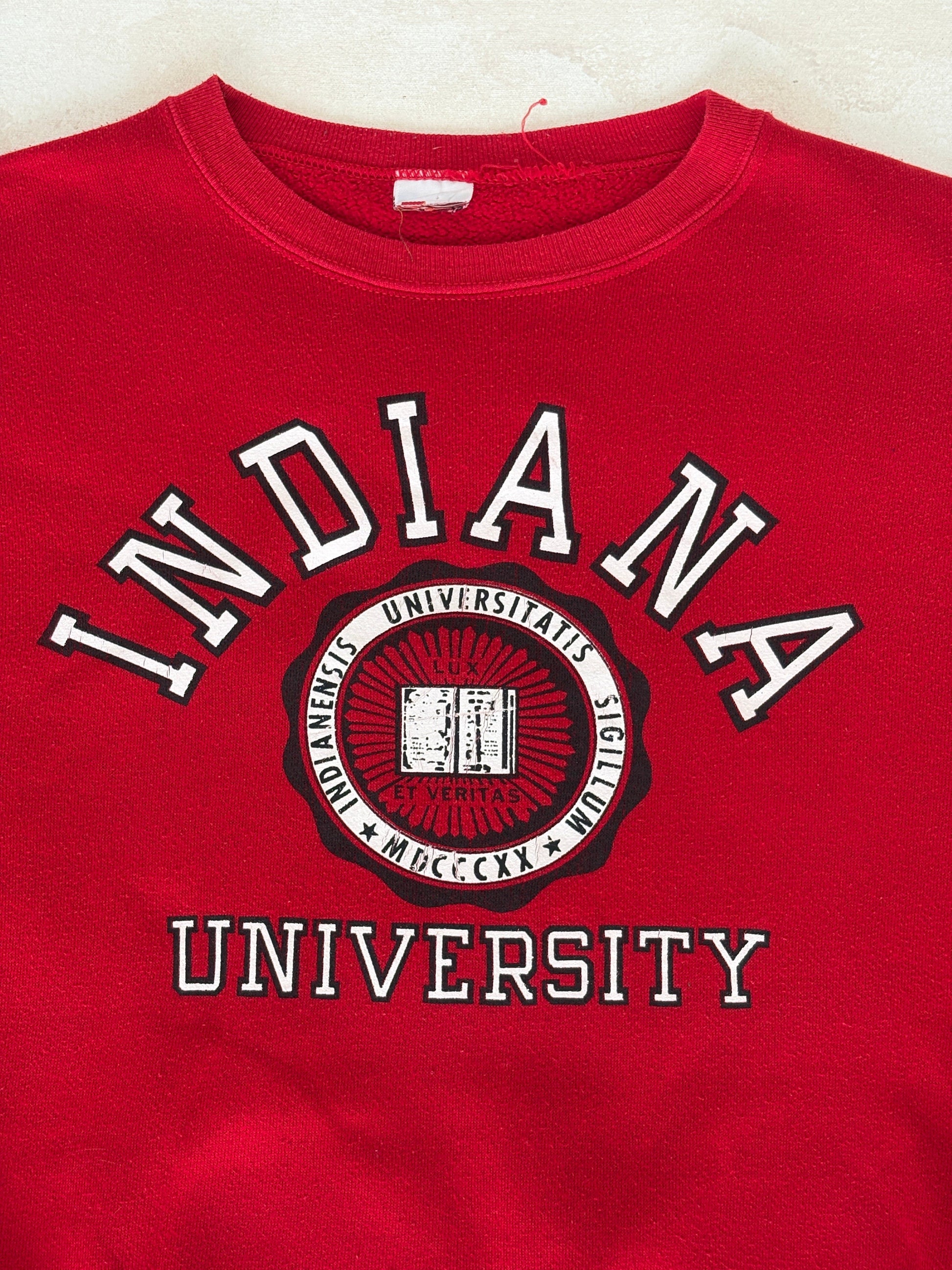 Size L Crew Neck Indiana University - USA Vintage Bcn