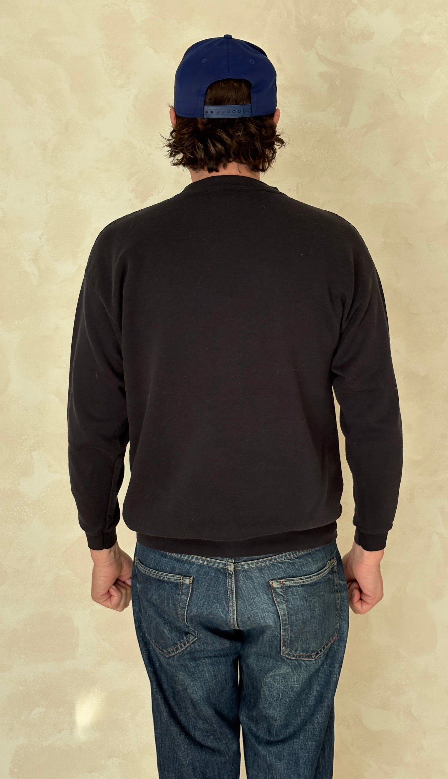 Size L Crew Neck Panthers California Made By Tultex - USA Vintage Bcn