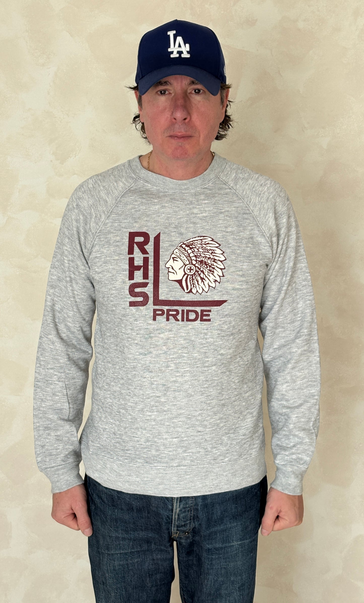 Size L Crew Neck Rhs Pride Made in USA By Nasco - USA Vintage Bcn