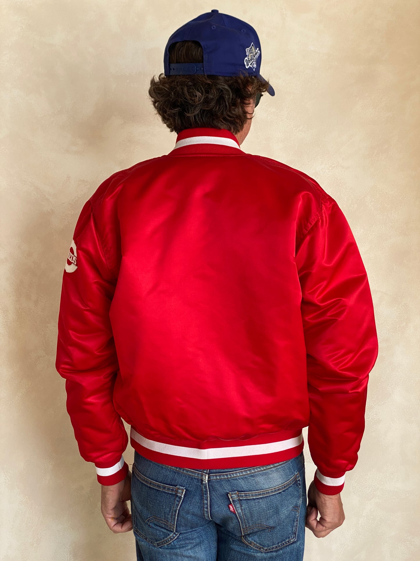 Med.  80s Vintage Cincinnati Starter jacket Made in USA