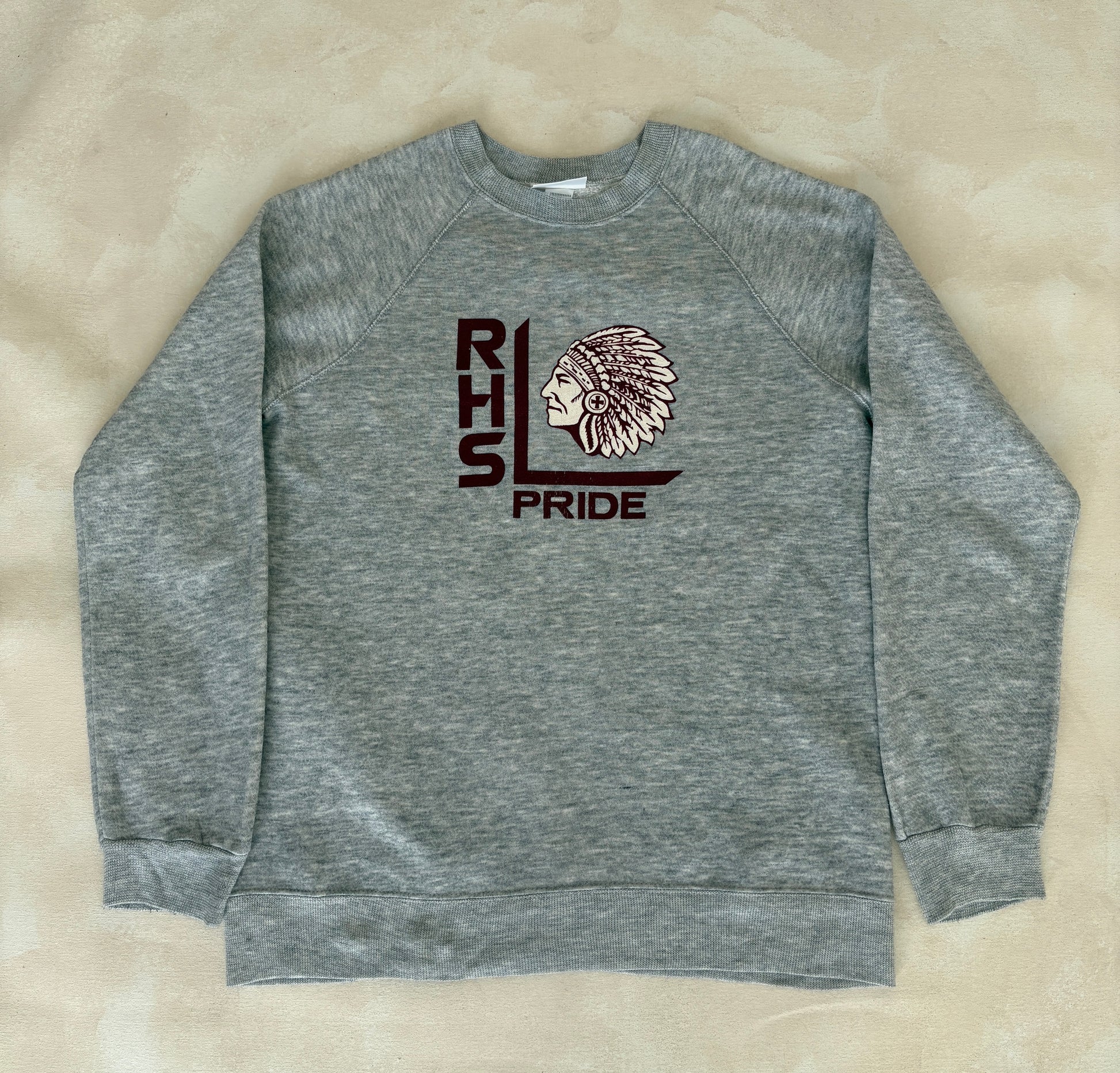 Size L Crew Neck Rhs Pride Made in USA By Nasco - USA Vintage Bcn