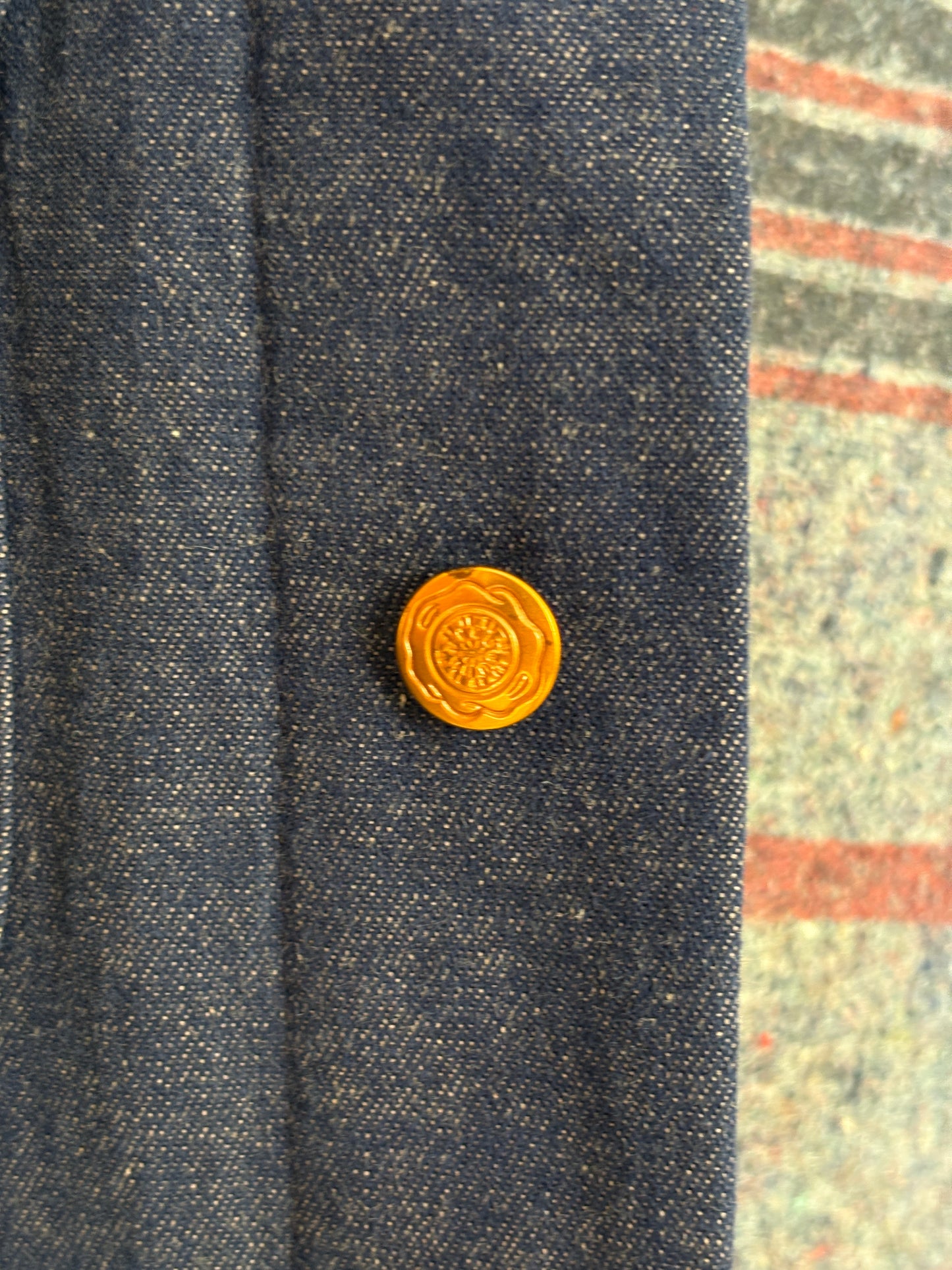 Size 38US / 48EU. Vintage Denim Chore Jacket – Lined-