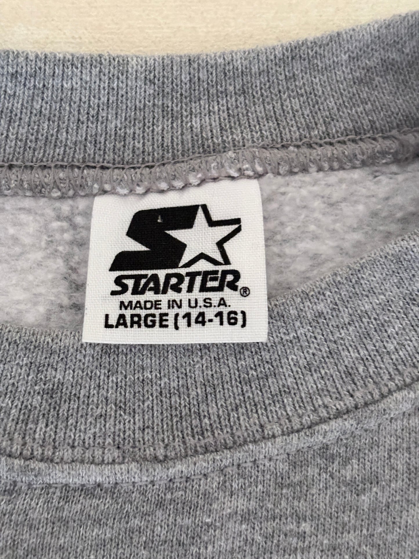 Size Youth Large Super Bowl Broncos Made in USA By Starter - USA Vintage Bcn