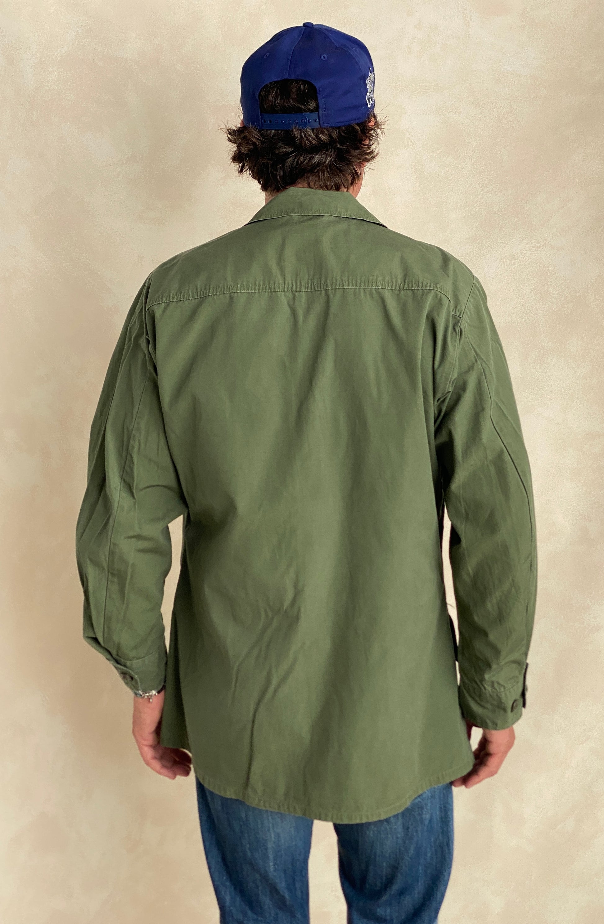Medium Reg. Authentic 1967 US Army Vintage Vietnam Jungle Jacket, DAC - USA Vintage Bcn
