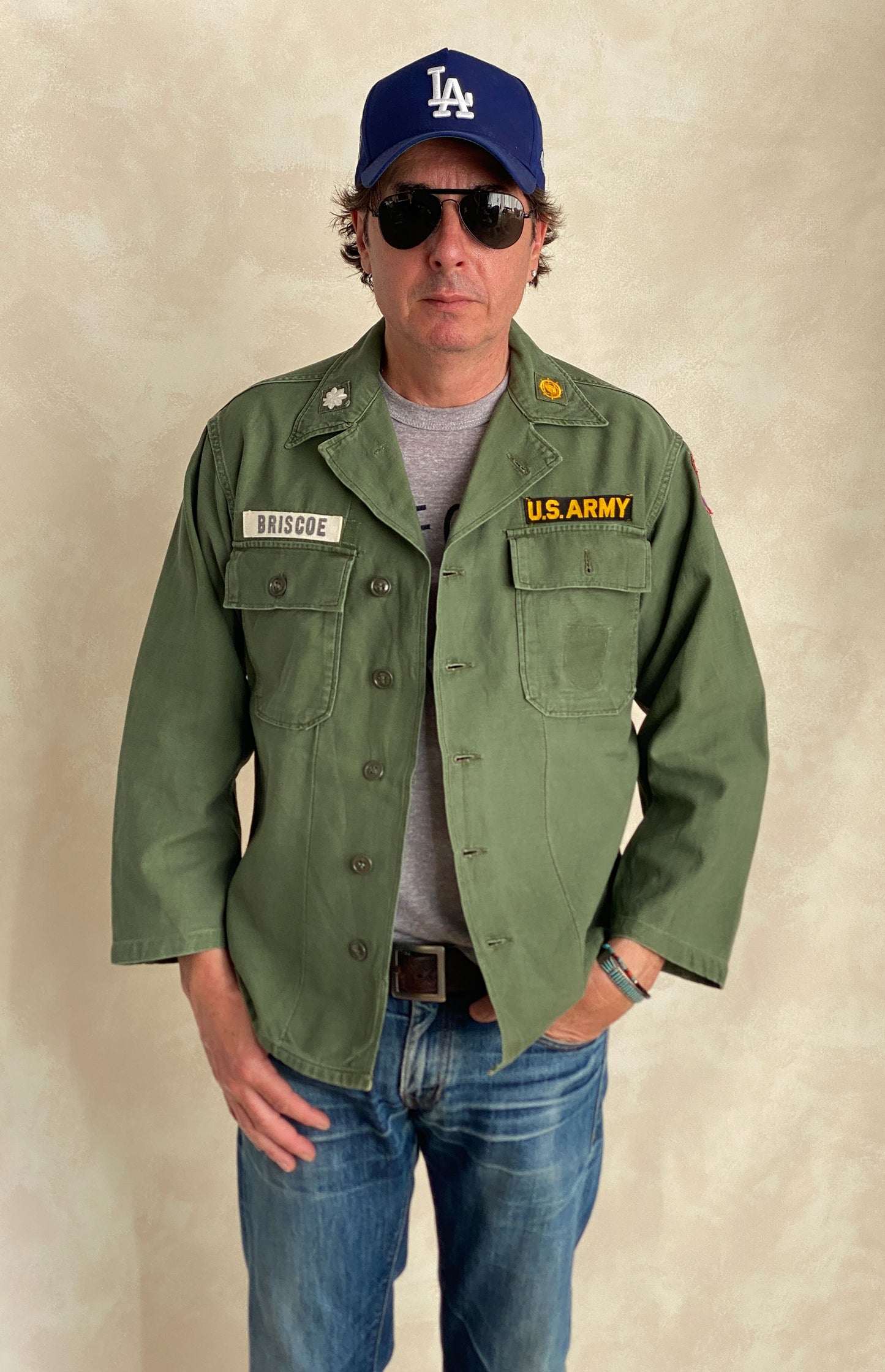 Authentic 1962 Vintage US Army OG 107 Fatigue Shirt - Size M | First Pattern Military Collectible