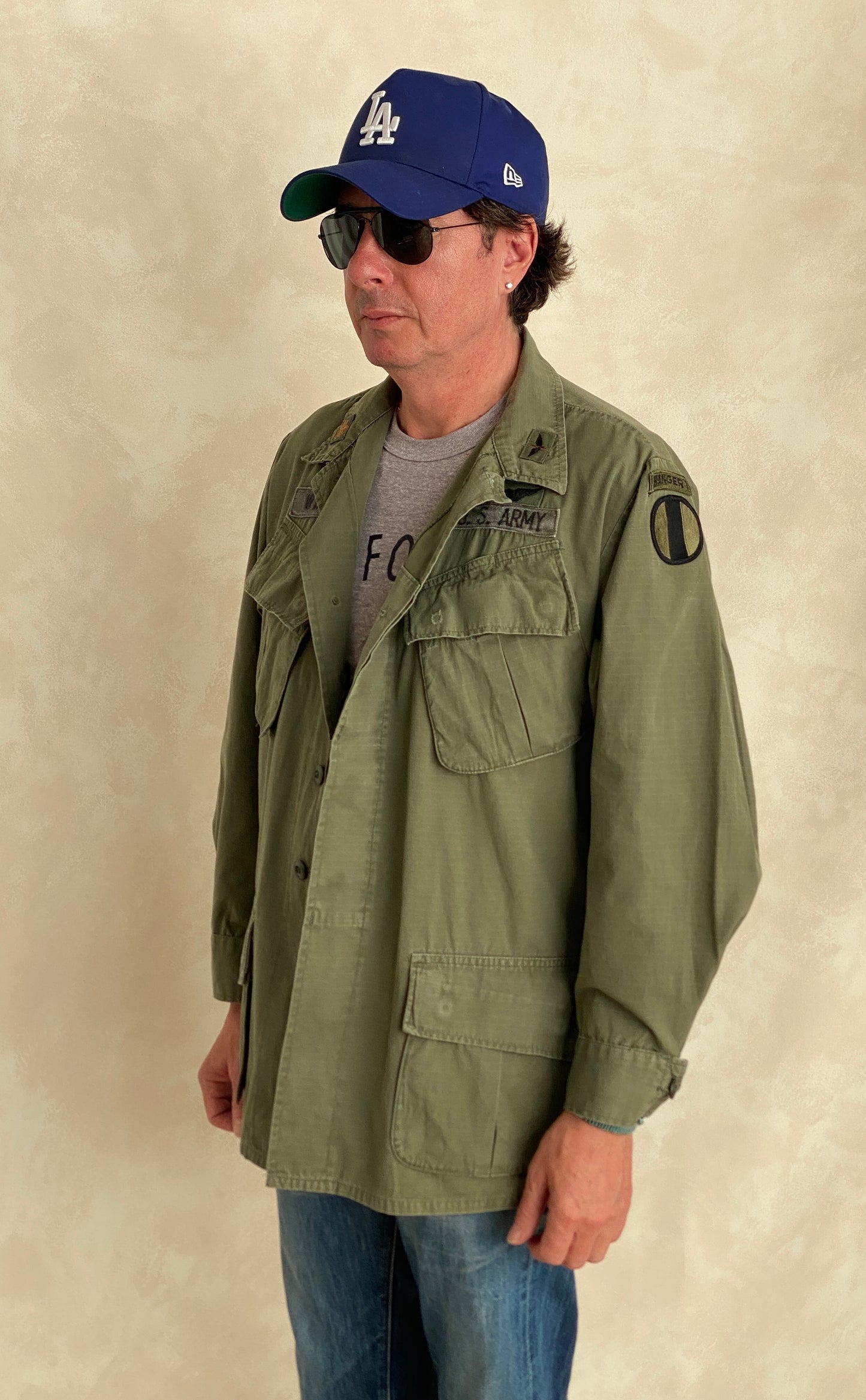 Med Reg. Authentic 1970 US Army Vintage Vietnam  jungle jacket..