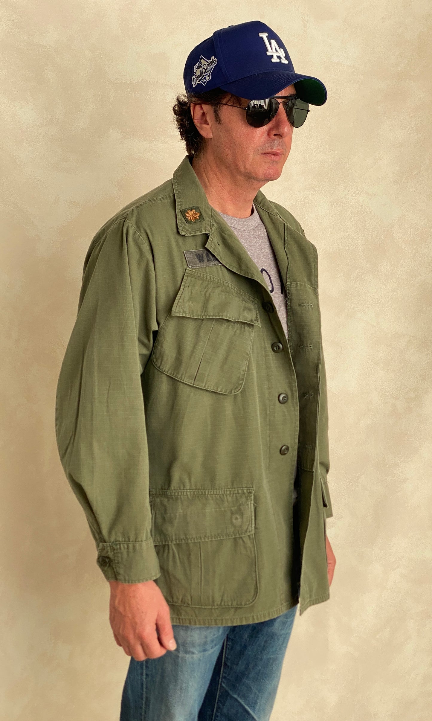 Med Reg. Authentic 1970 US Army Vintage Vietnam  jungle jacket..