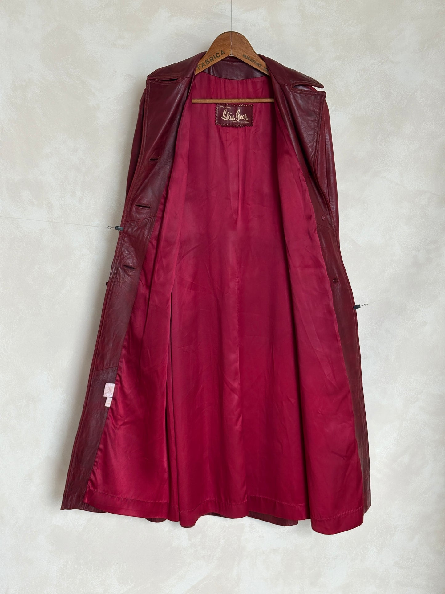 Fantastic two tone leather and suede jacket styled in California