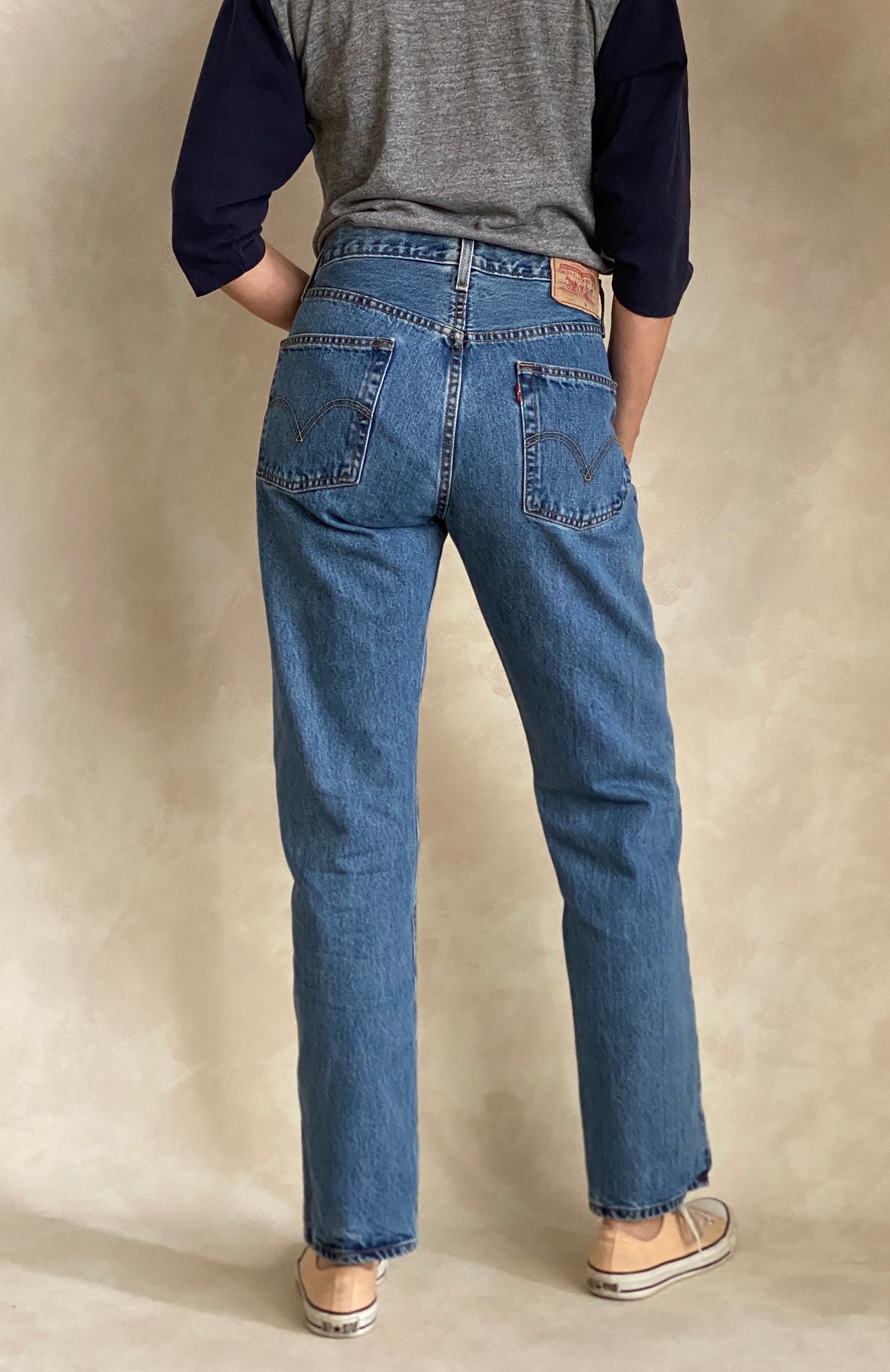 32X34 Vintage denim Levi’s 501 vintage Made in Mexico-military-AJ357 Studio
