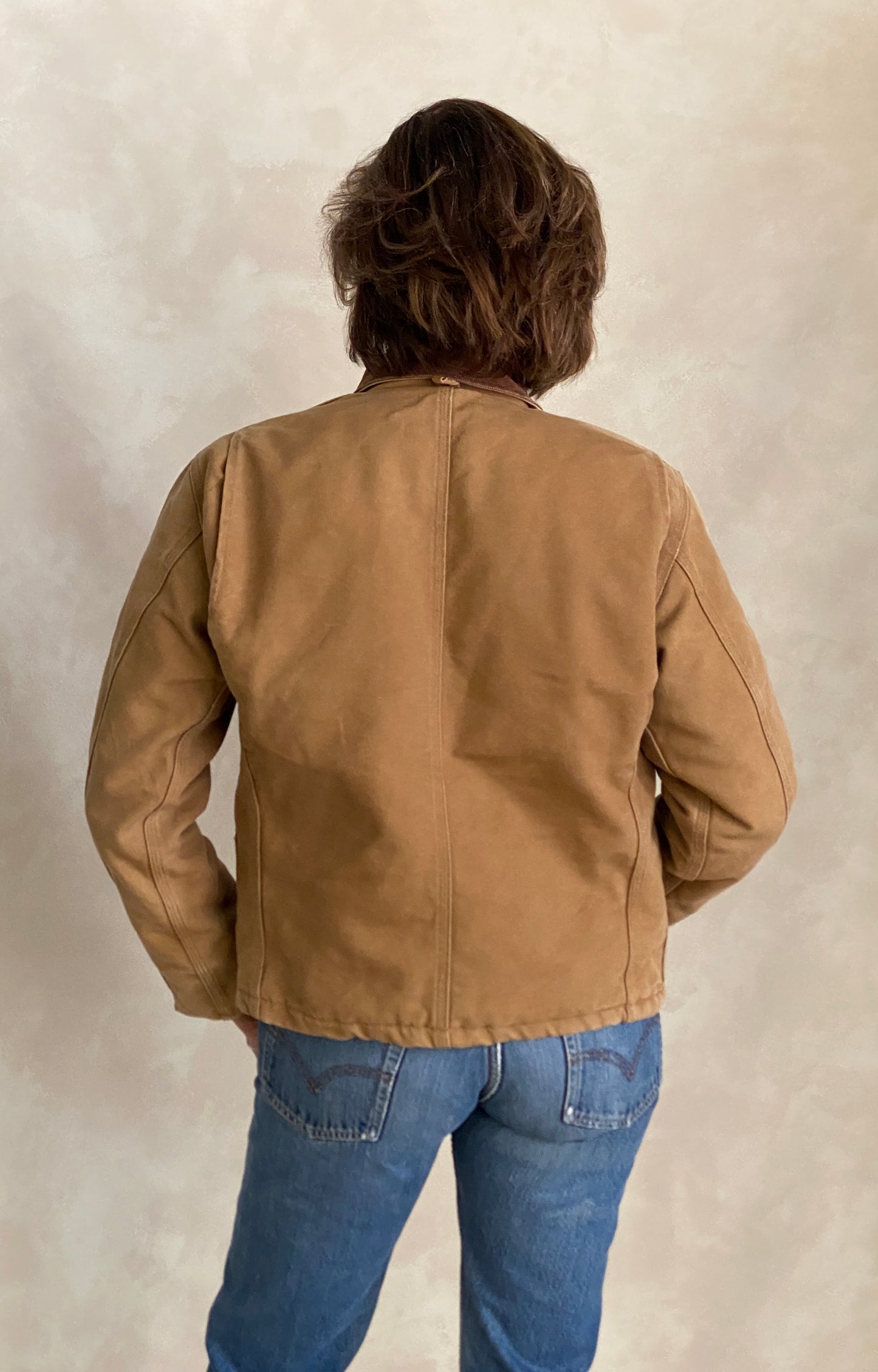 Youth L. Carhartt Blanket lined jacket Made in USA - USA Vintage Bcn