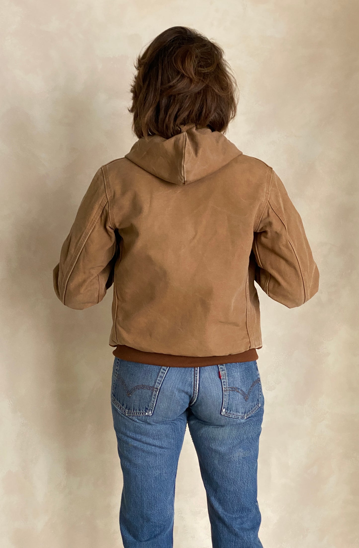 Youth L.Vintage Carhartt hooded jacket Made in Mexico - USA Vintage Bcn