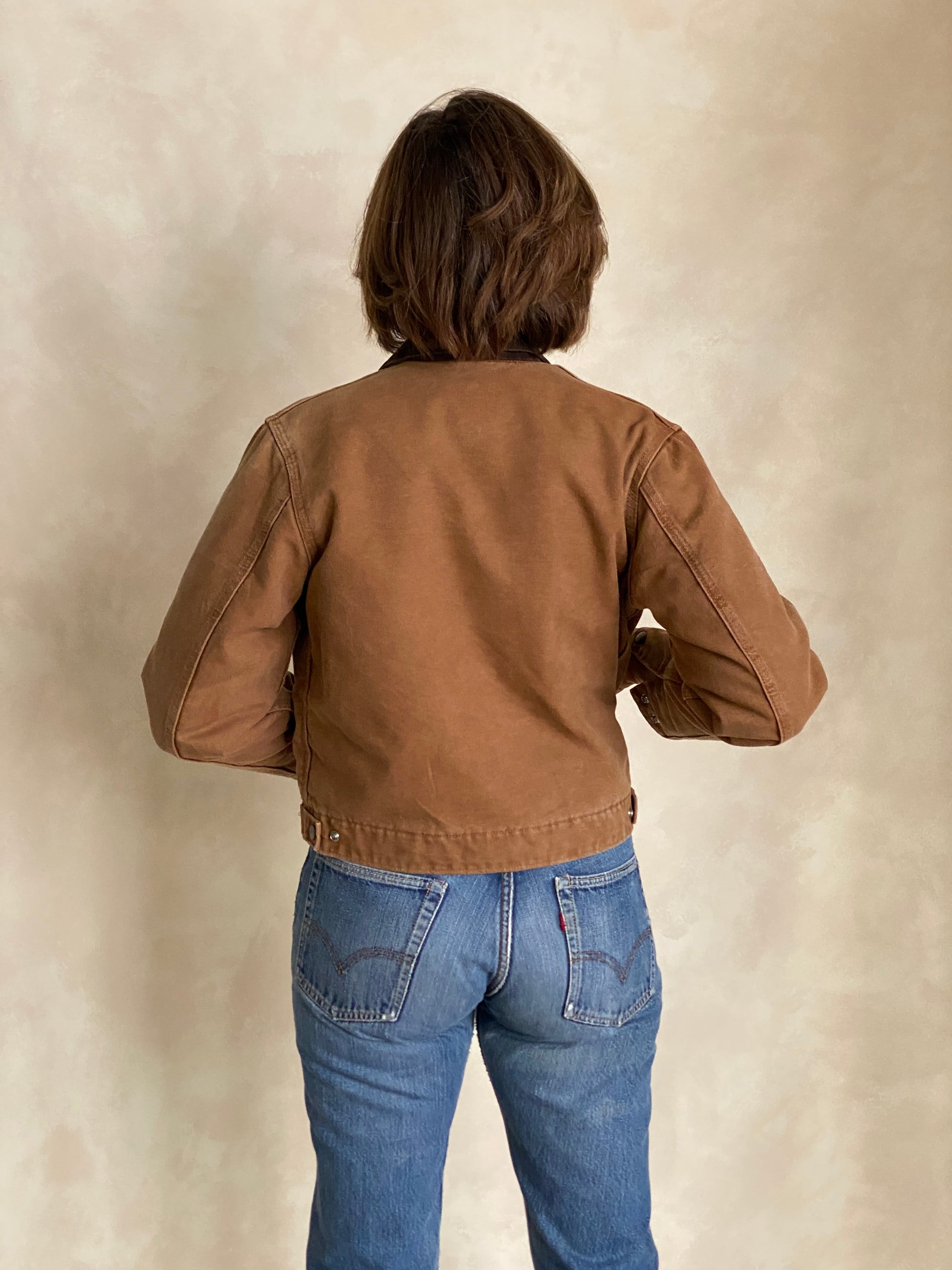 Youth L. Vintage Carhartt Blanket lined jacket Made in USA - USA Vintage Bcn