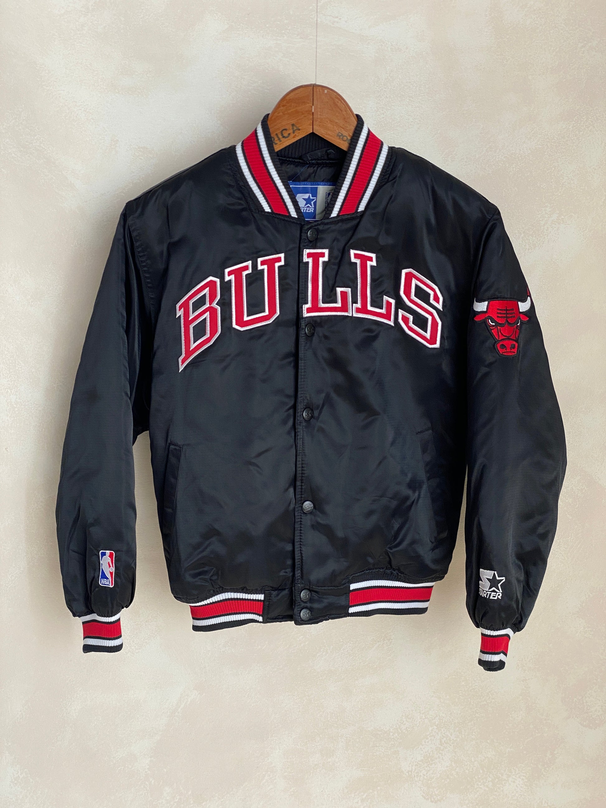 Youth Med . Chicago bulls Starter jacket - USA Vintage Bcn