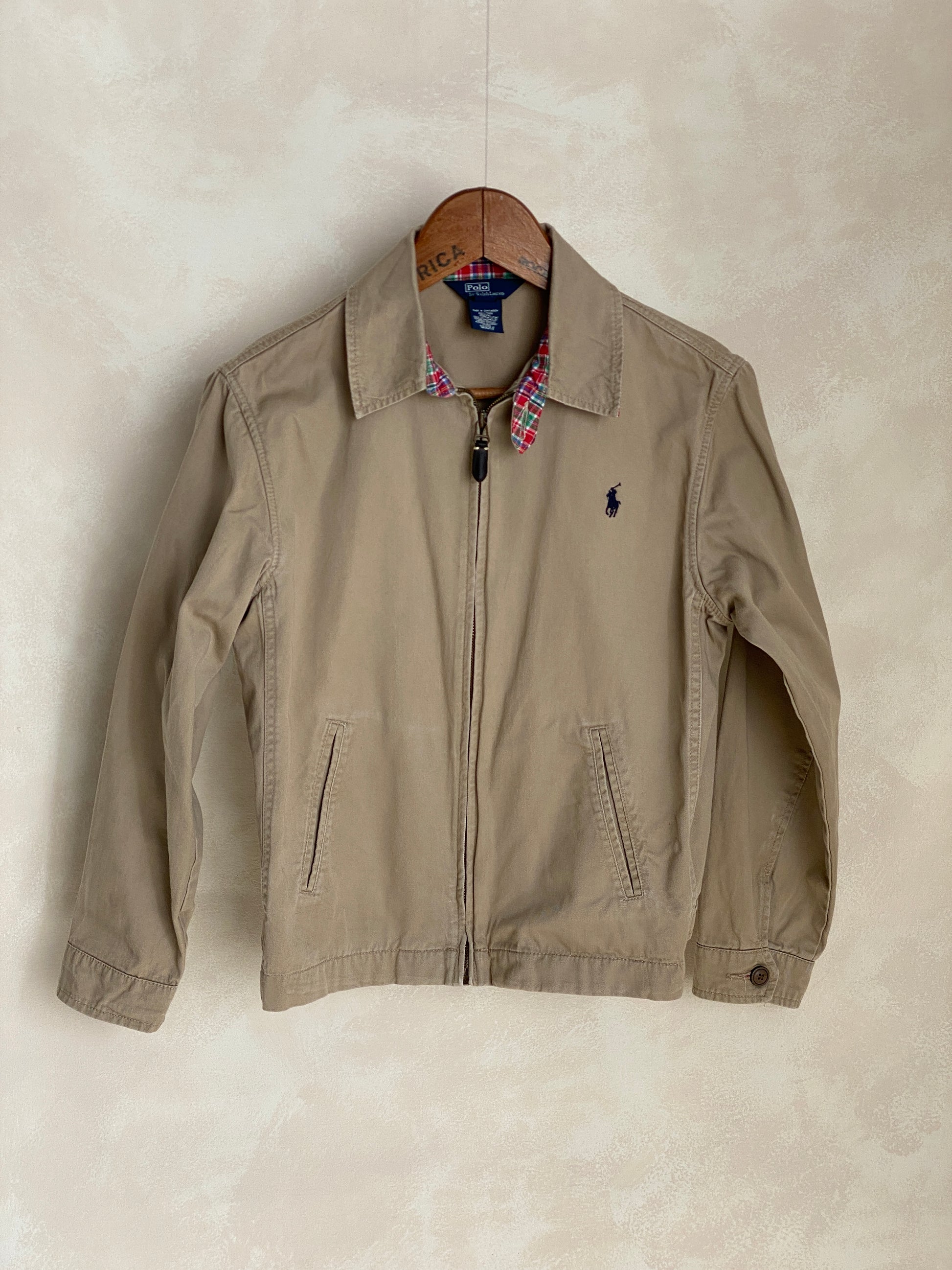 Youth Large . Vintage Ralph Lauren cotton jacket - USA Vintage Bcn