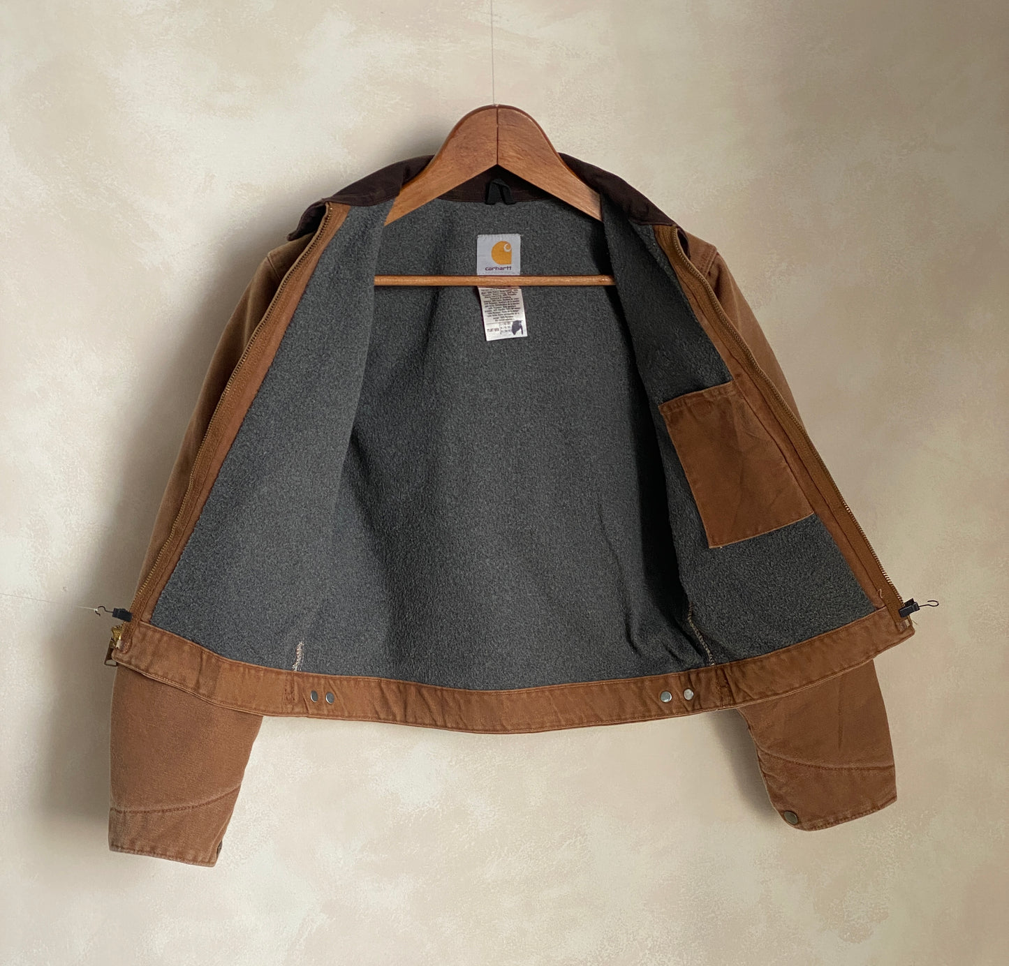 Youth L. Vintage Carhartt Blanket lined jacket Made in USA - USA Vintage Bcn