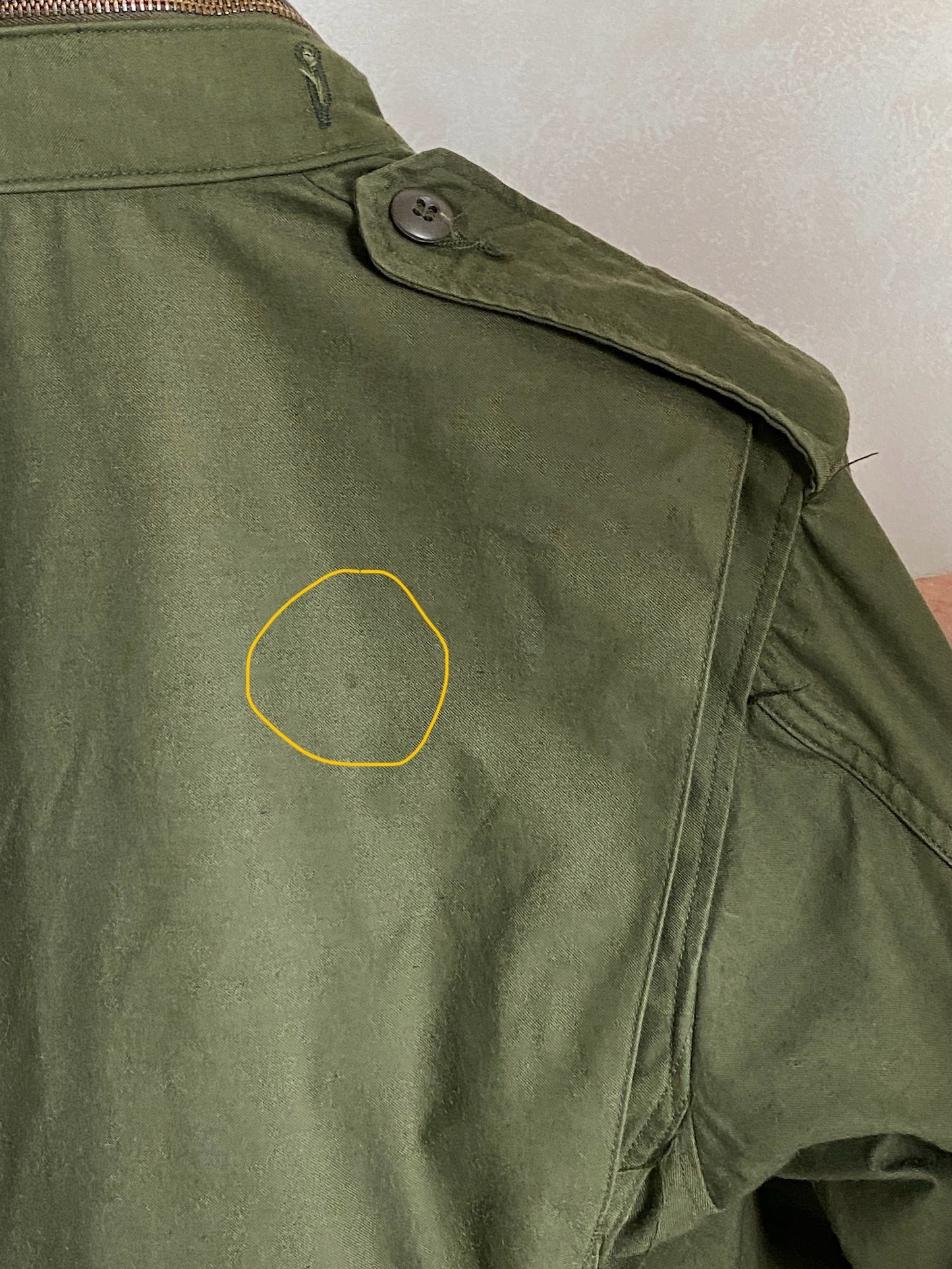 Small Short 1975 vintage US military M-65 field jacket - USA Vintage Bcn