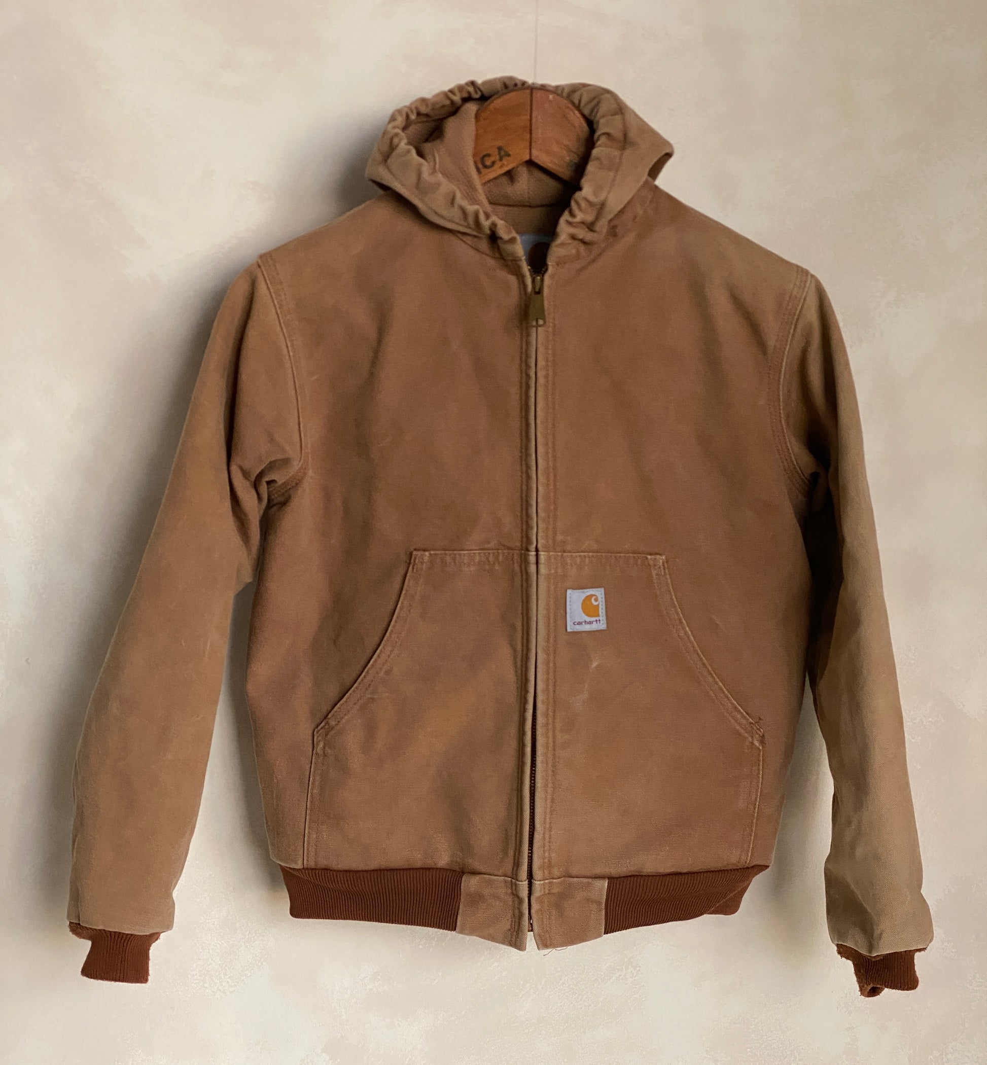 Youth L.Vintage Carhartt hooded jacket Made in Mexico - USA Vintage Bcn