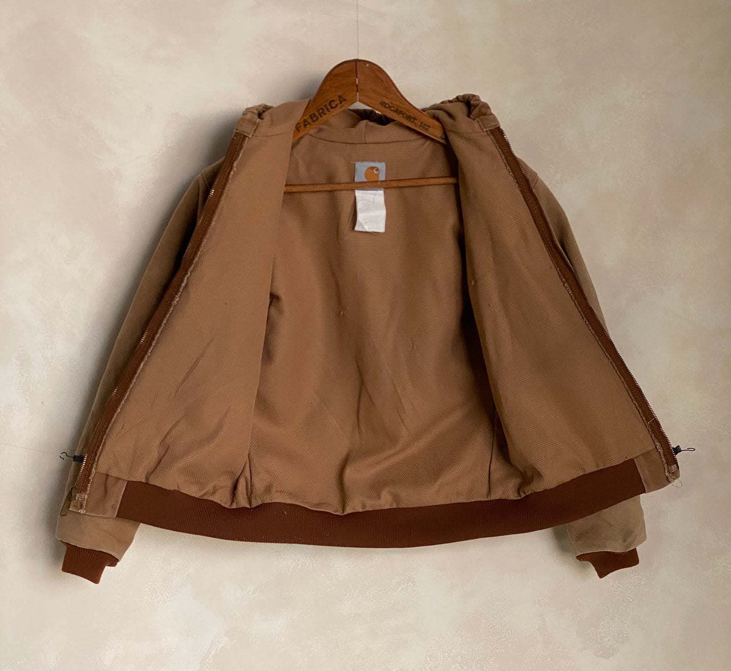 Youth L.Vintage Carhartt hooded jacket Made in Mexico - USA Vintage Bcn