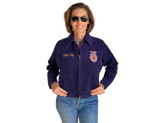 Size 38US / 48EU. Vintage Florida Future farmer of America jacket. - USA Vintage Bcn