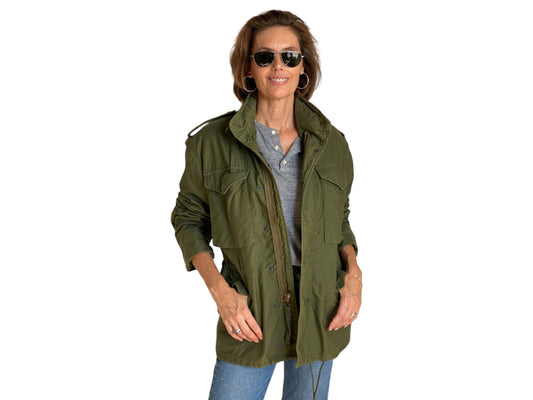 Small Short 1975 vintage US military M-65 field jacket - USA Vintage Bcn