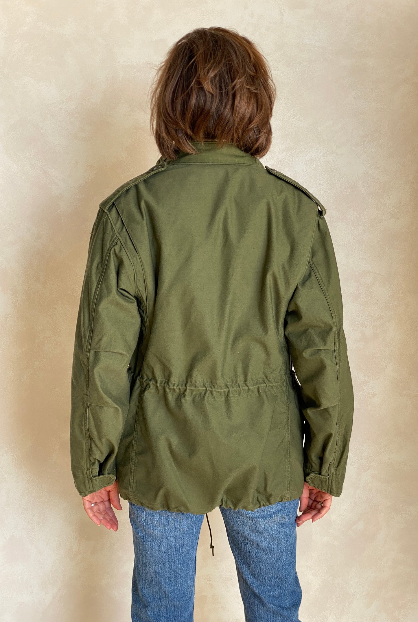 Small Short 1975 vintage US military M-65 field jacket - USA Vintage Bcn