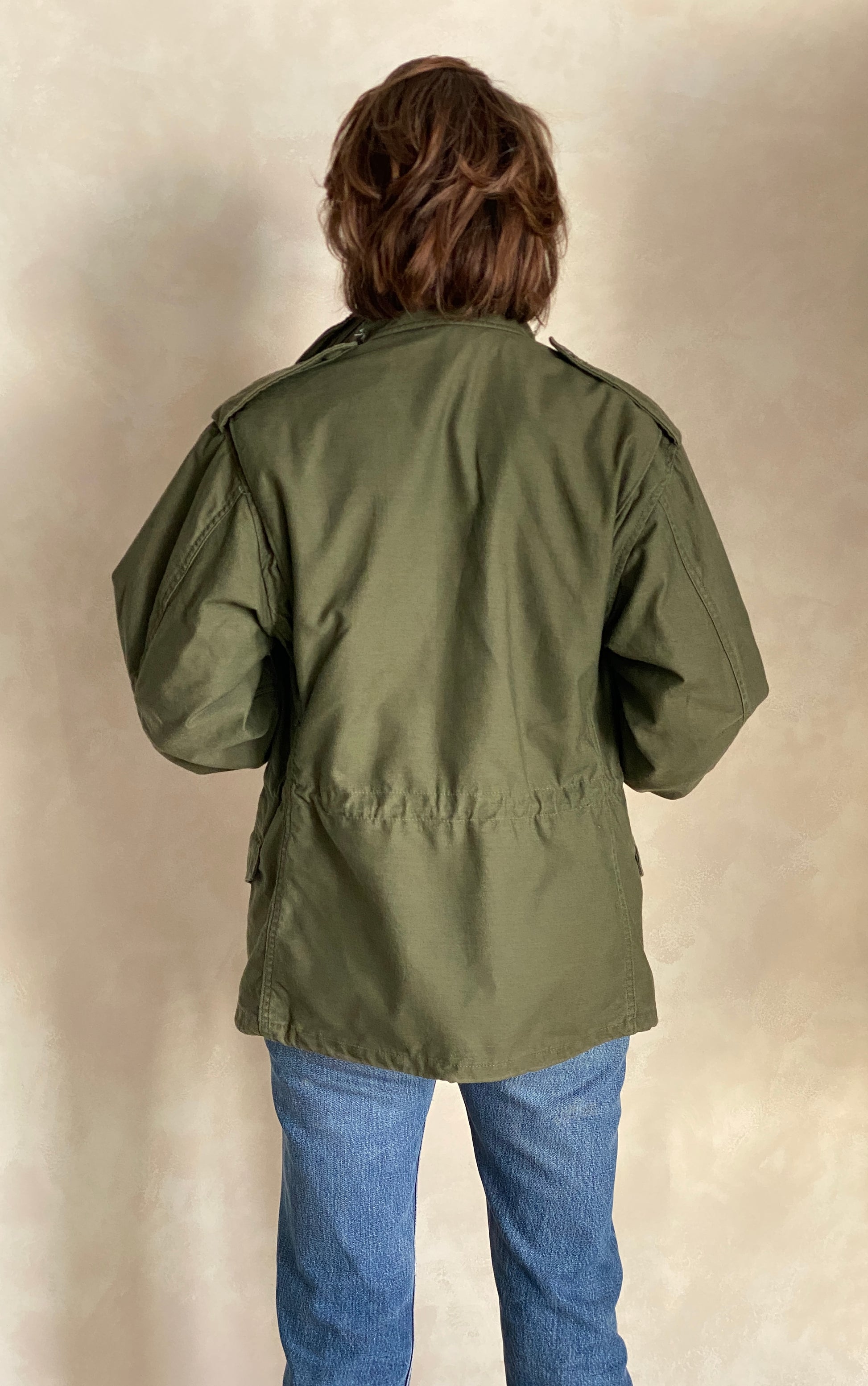 X Small Short. Authentic 80s US M-65 field jacket Military - USA Vintage Bcn