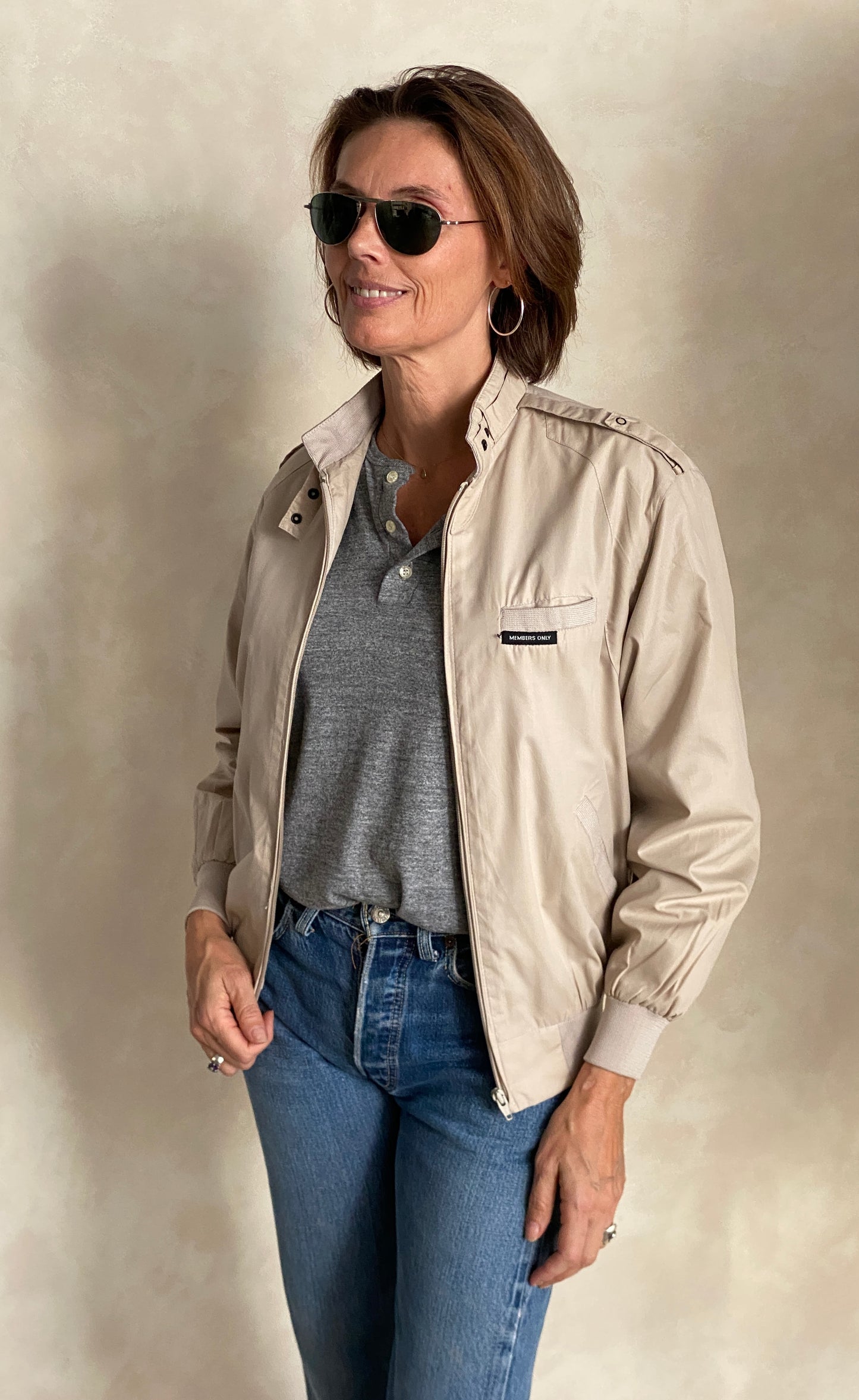 Size 5/6 US Vintage 80s members Only cotton jacket - USA Vintage Bcn