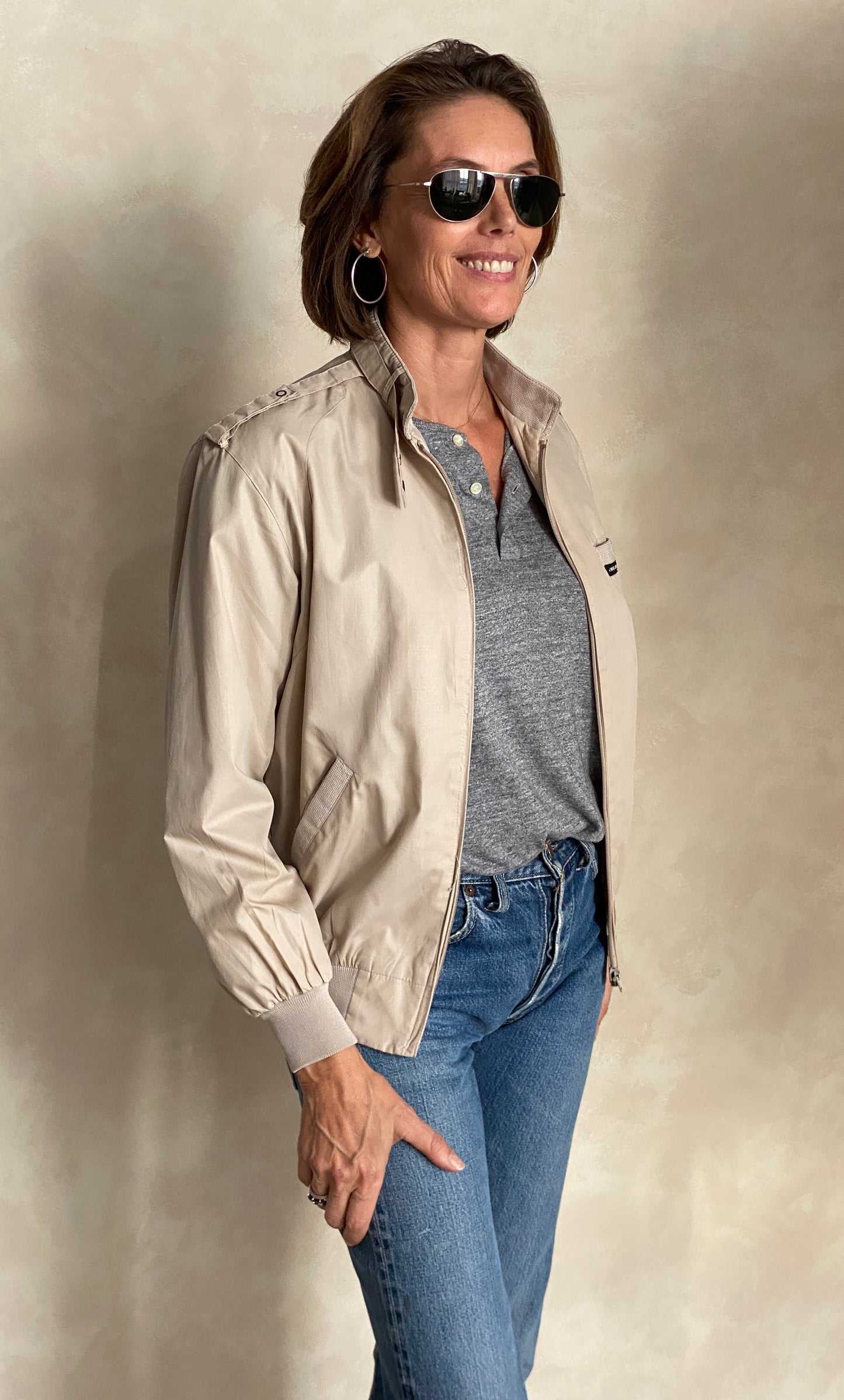 Size 5/6 US Vintage 80s members Only cotton jacket - USA Vintage Bcn