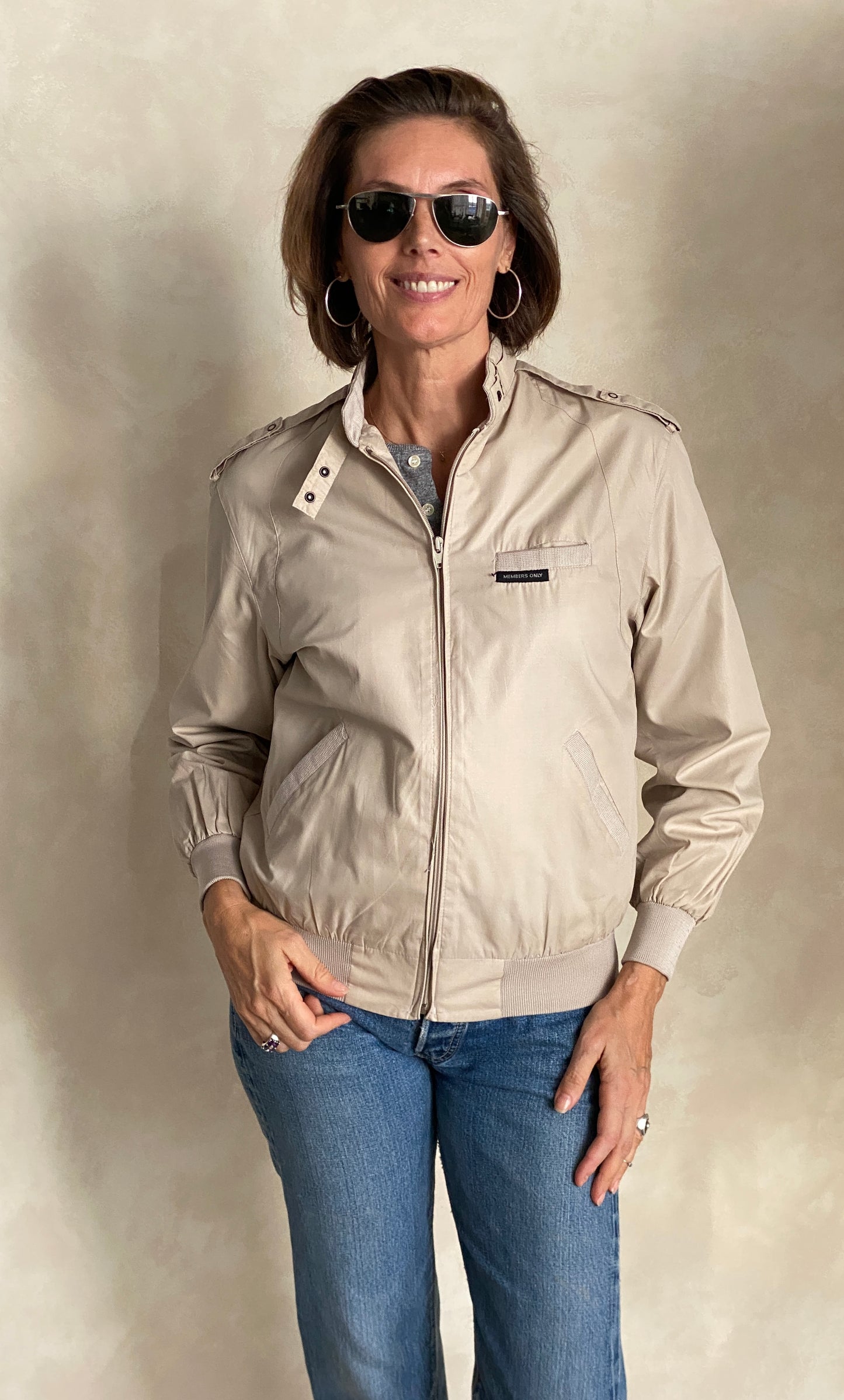 Size 5/6 US Vintage 80s members Only cotton jacket - USA Vintage Bcn