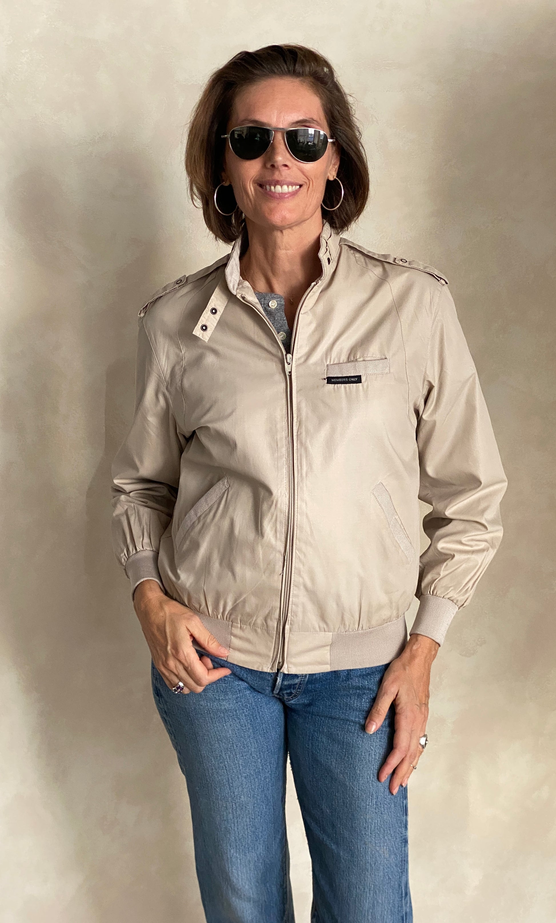 Size 5/6 US Vintage 80s members Only cotton jacket - USA Vintage Bcn