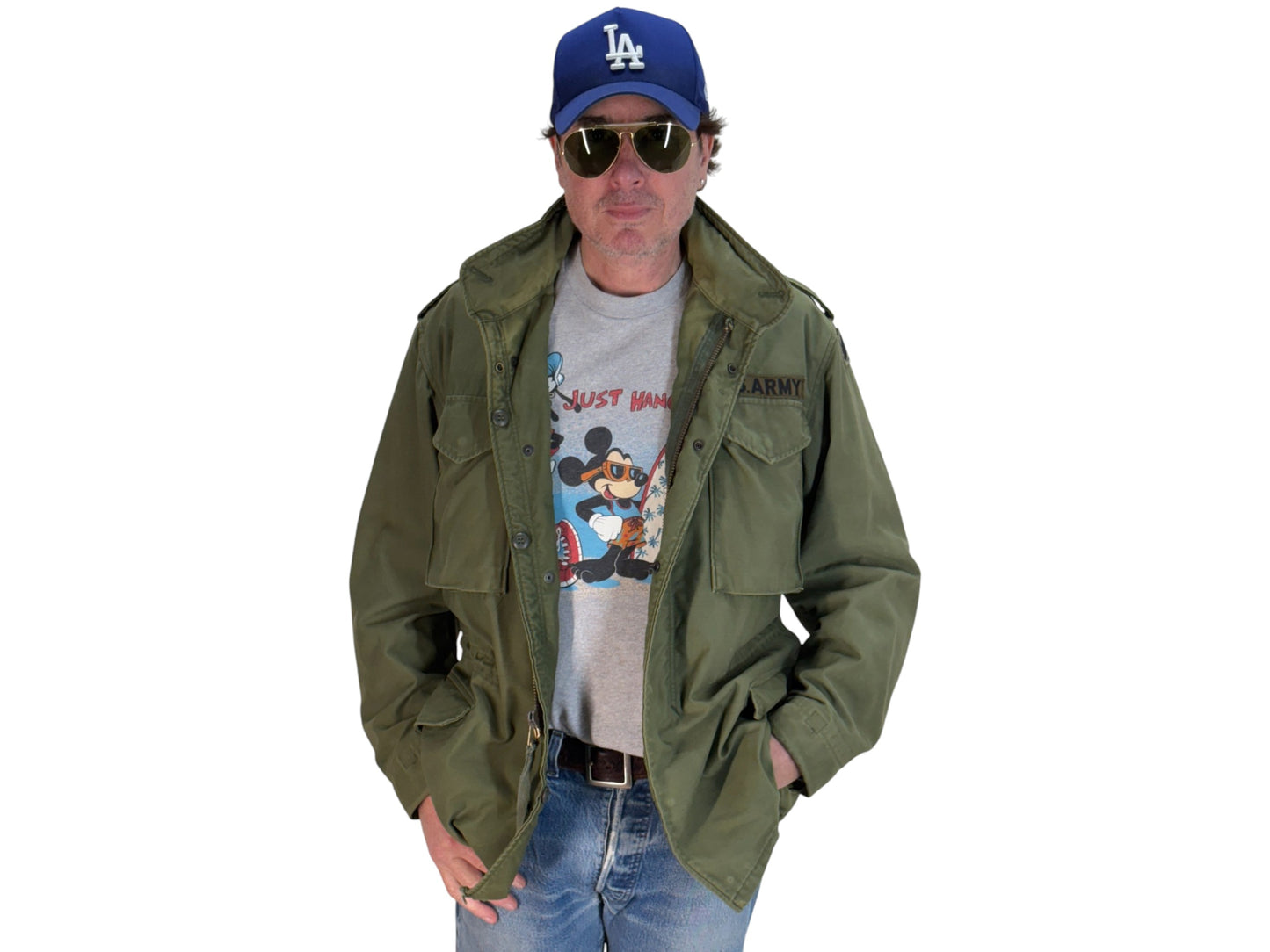 Medium Reg. Authentic 1977 US M-65 field jacket Military - USA Vintage Bcn