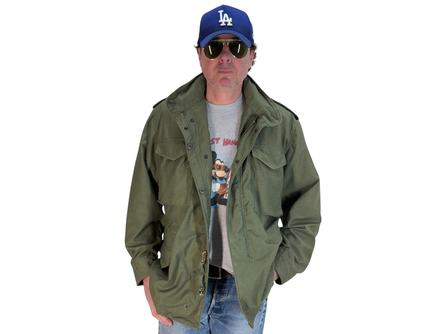 Medium Reg. Alpha Industries US M-65 field jacket Military - USA Vintage Bcn