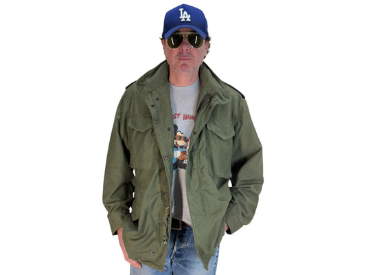 Medium Reg. Alpha Industries US M-65 field jacket Military - USA Vintage Bcn
