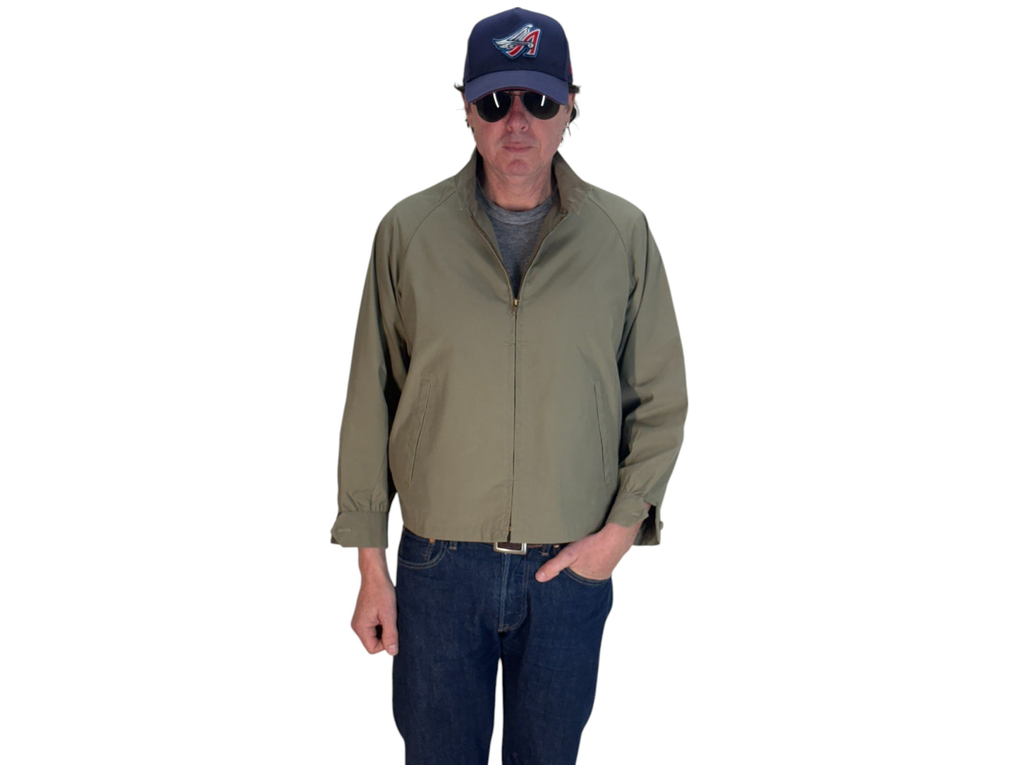 Size 42US / 52EU , 60s English Squire light jacket . Made in USA - USA Vintage Bcn