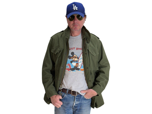 Medium Reg. Authentic 1981 US M-65 field jacket Military - USA Vintage Bcn