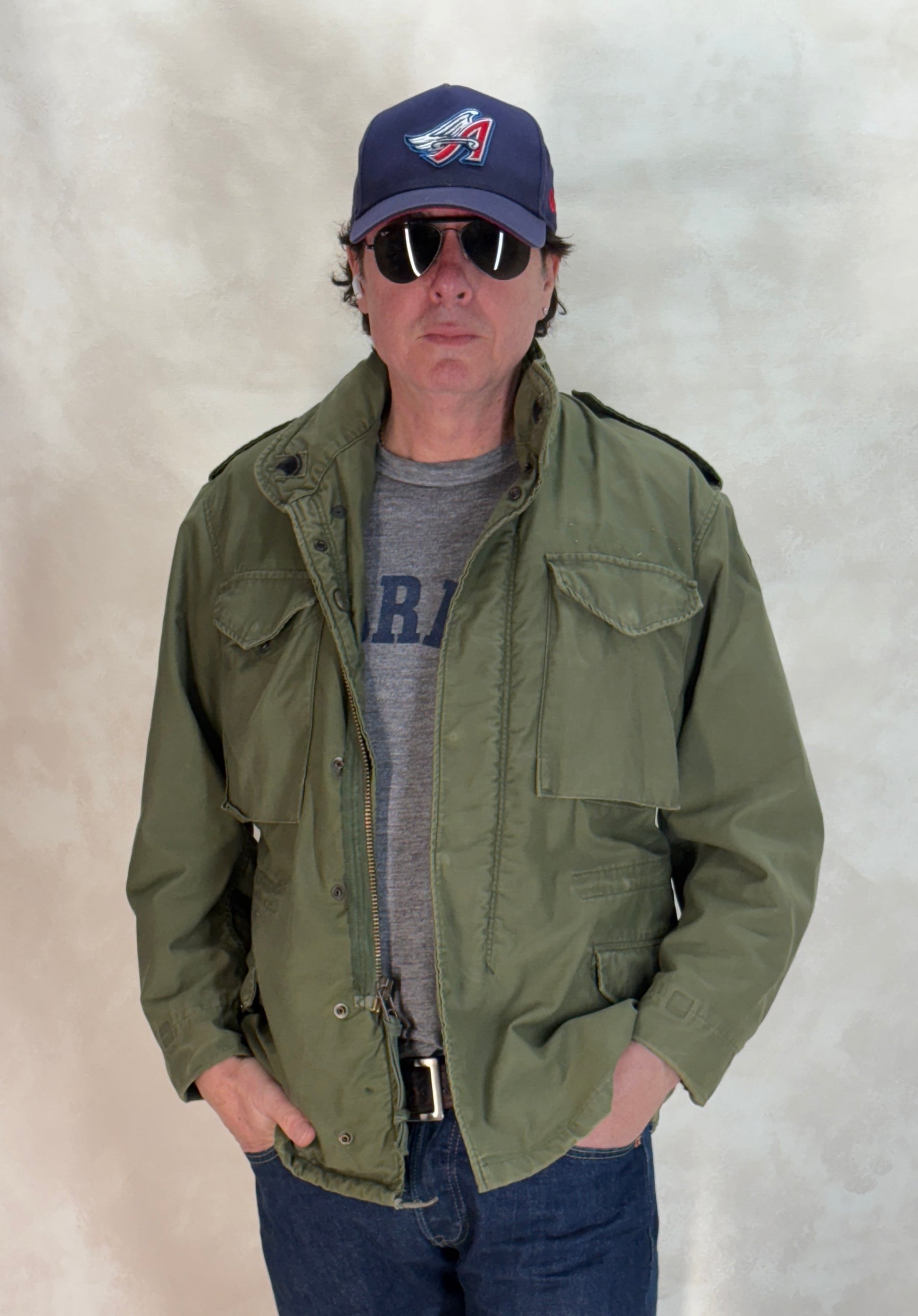 Small Short . Authentic 1974 US M-65 field jacket Military - USA Vintage Bcn