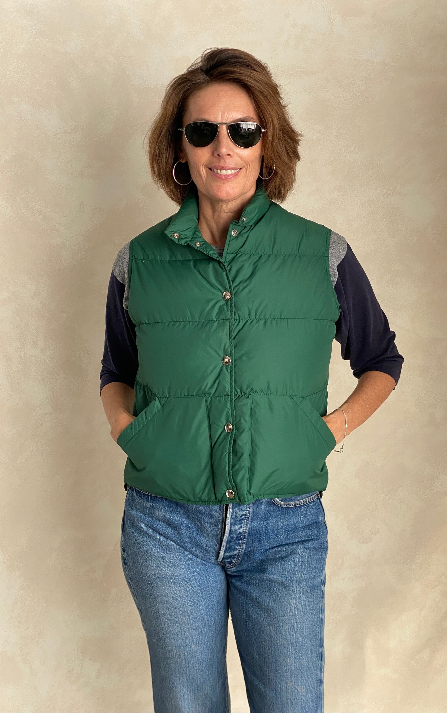Size Med Ladies. Vintage L.Lbean down vest - USA Vintage Bcn vintage llbean down vest ladies medium puffer